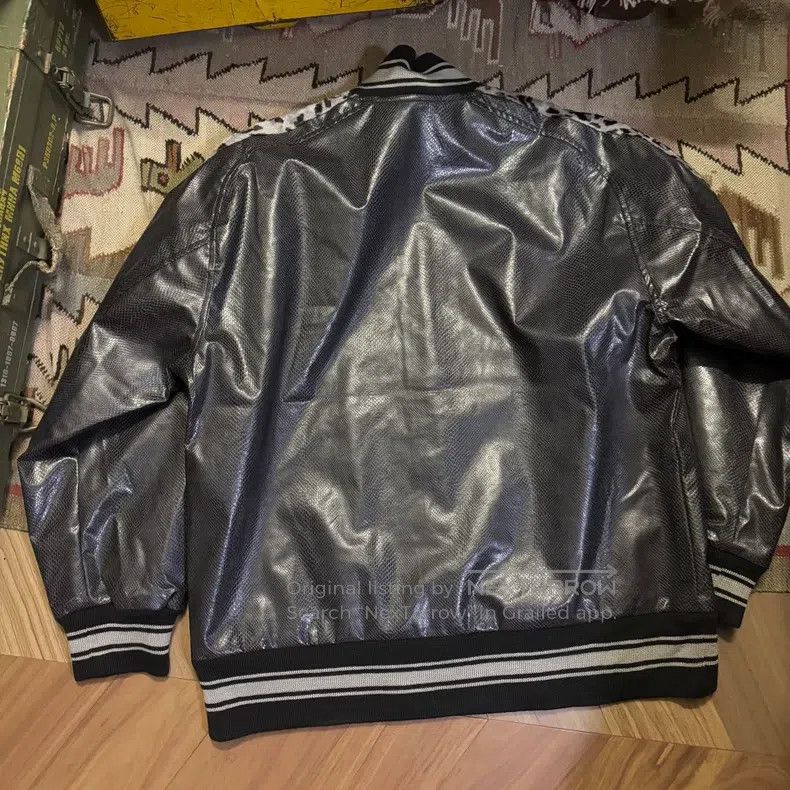 Needles Needles Co-branded Limited Snakeskin Leopard Baseball Jack Size US XXL / EU 58 / 5 - 5 Thumbnail