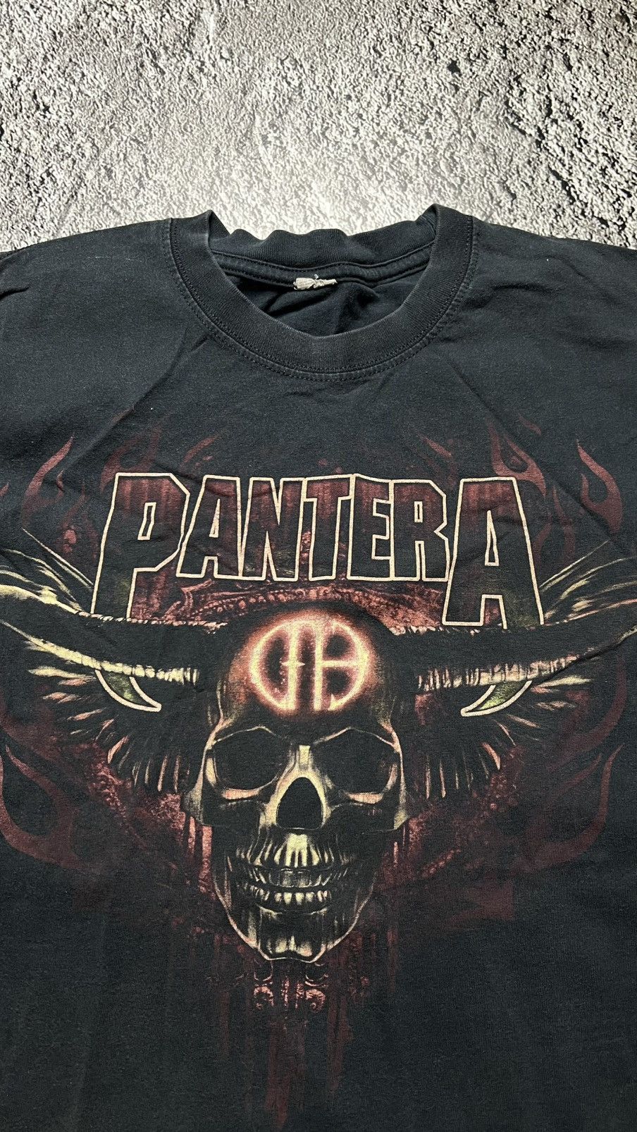 Band Tees Pantera big logo skull vintage tee Size US L / EU 52-54 / 3 - 3 Thumbnail