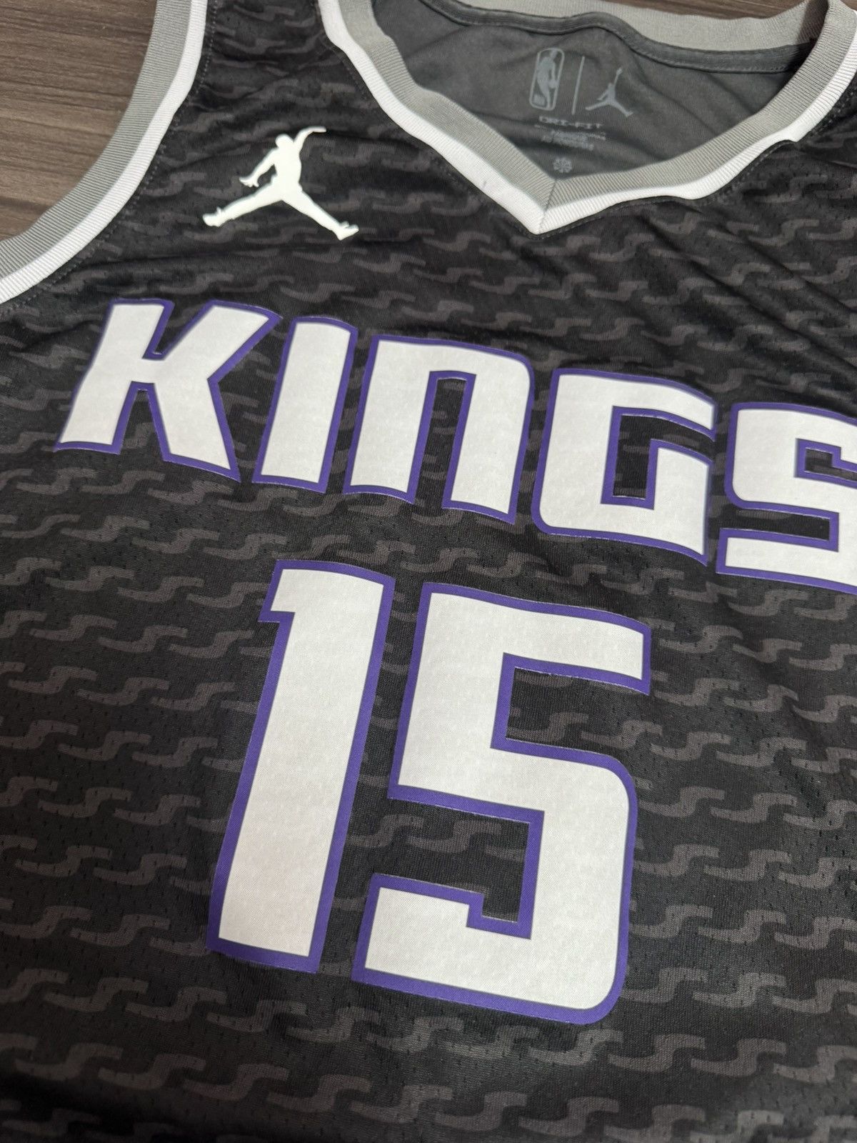 Nike Sacramento Kings Davion Mitchell #15 NBA Statement Jersey Size US L / EU 52-54 / 3 - 3 Thumbnail