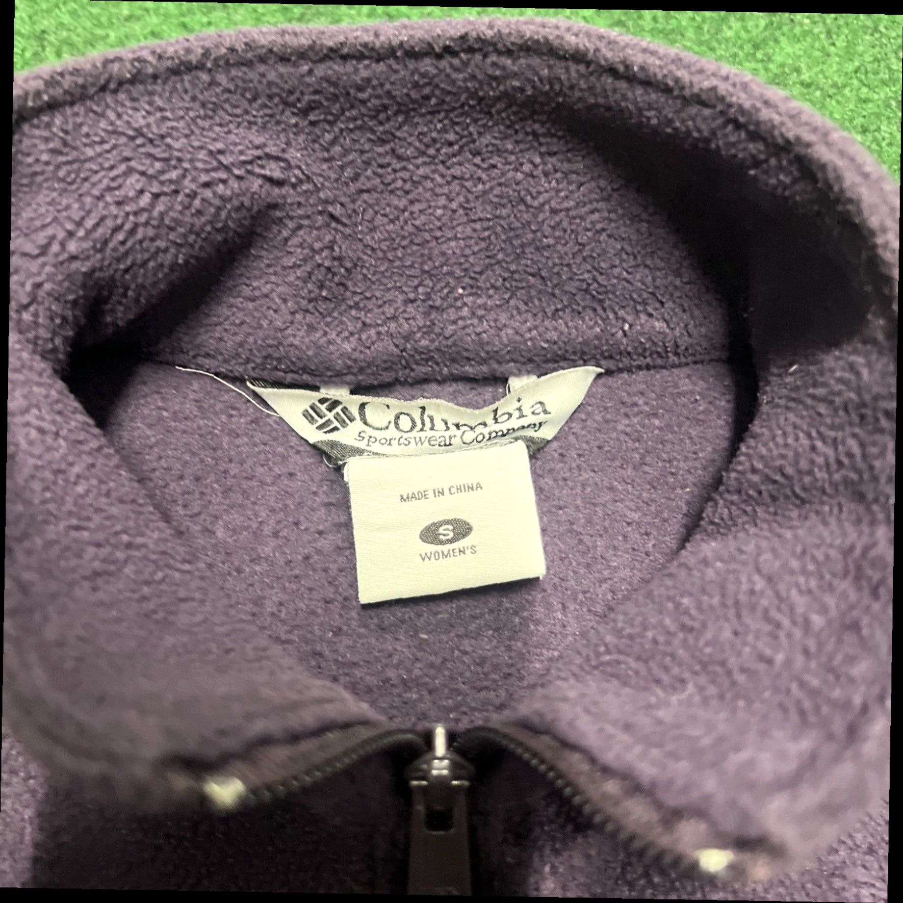 Patagonia Columbia Women's Zip Up Fleece Vest Small Purple Outdoor Size S / US 4 / IT 40 - 3 Thumbnail