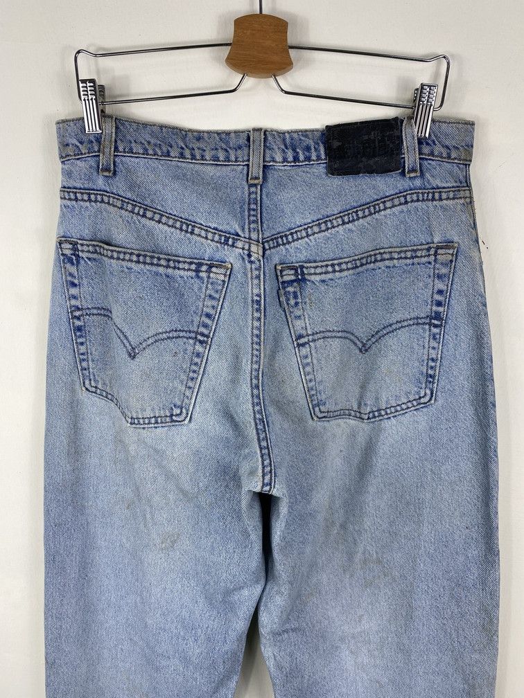 Levi's Vintage Clothing × Vintage RARE Vintage Levis 90s Baggy Silvertab loosedirty distressed Size US 32 / EU 48 - 11 Thumbnail