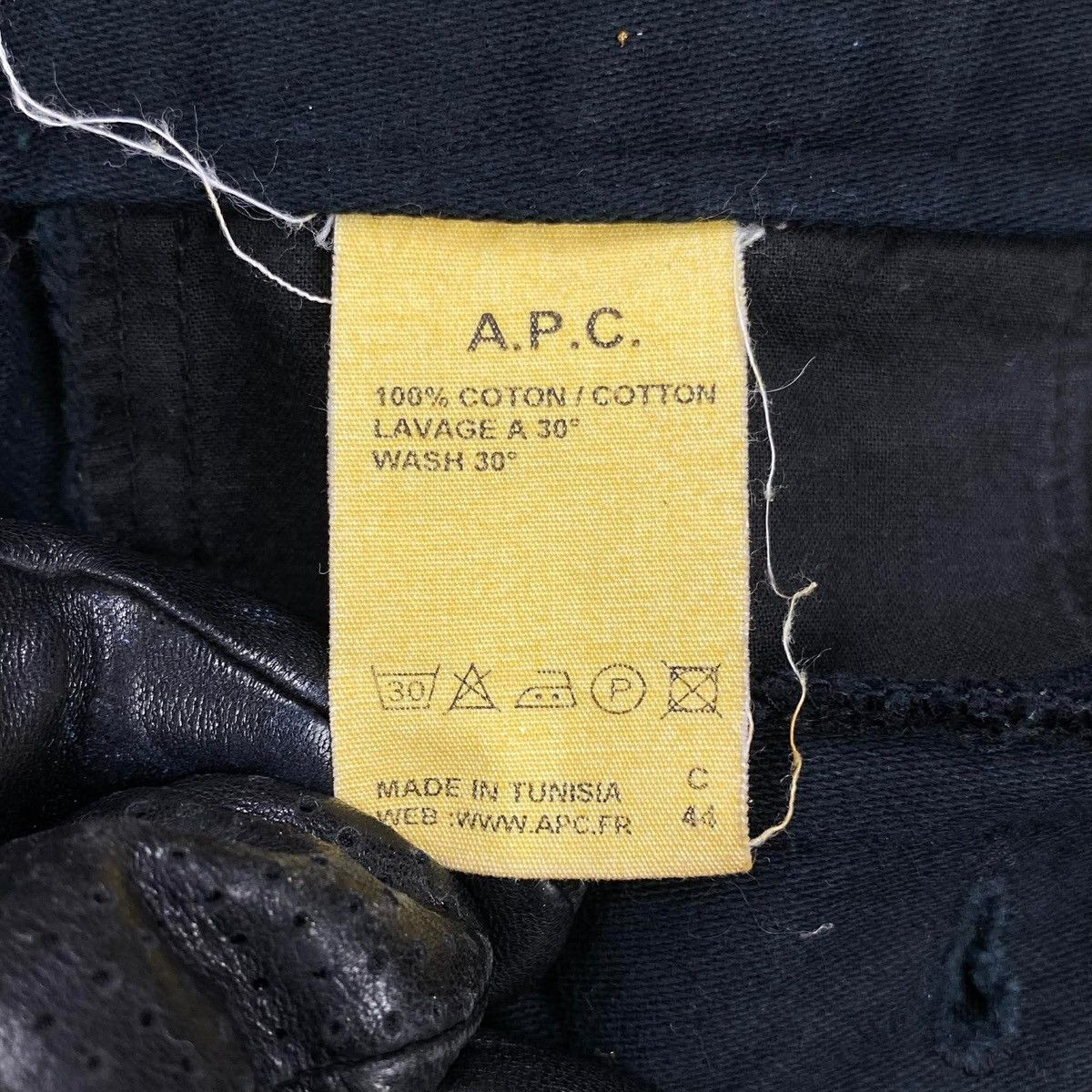 A.P.C. Straight Button Fly Pants Size US 32 / EU 48 - 6 Thumbnail