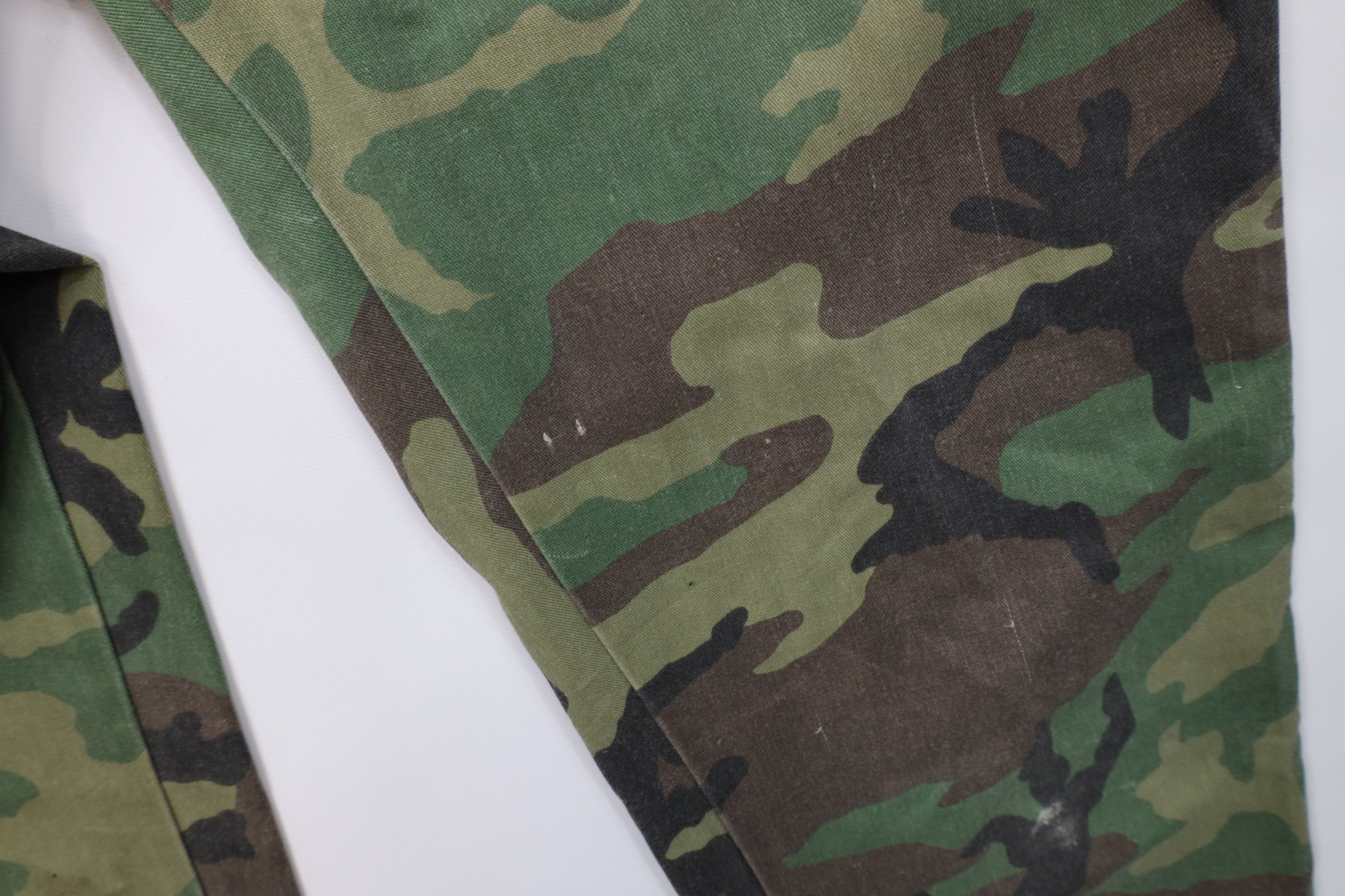 Vintage Vintage 70s Streetwear Military Camouflage Utility Pants USA Size US 34 / EU 50 - 8 Thumbnail
