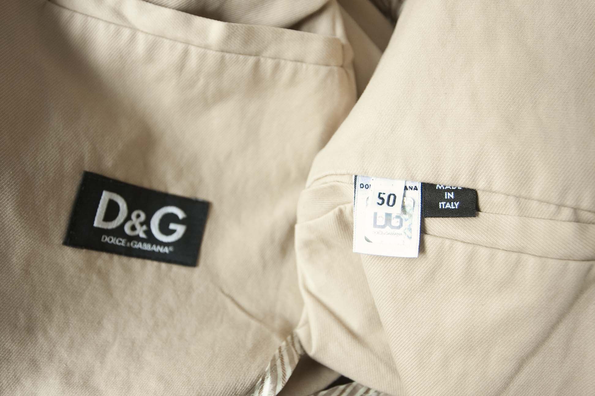 Dolce & Gabbana Dolce & Gabbana Jacket Sport Coat Unstructured 40US/ 50it Size 40R - 3 Thumbnail