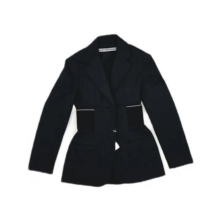 Alexander Wang Alexander Wang Black Long Sleeve Blazer - Size S / US 4 / IT 40 - 2 Thumbnail