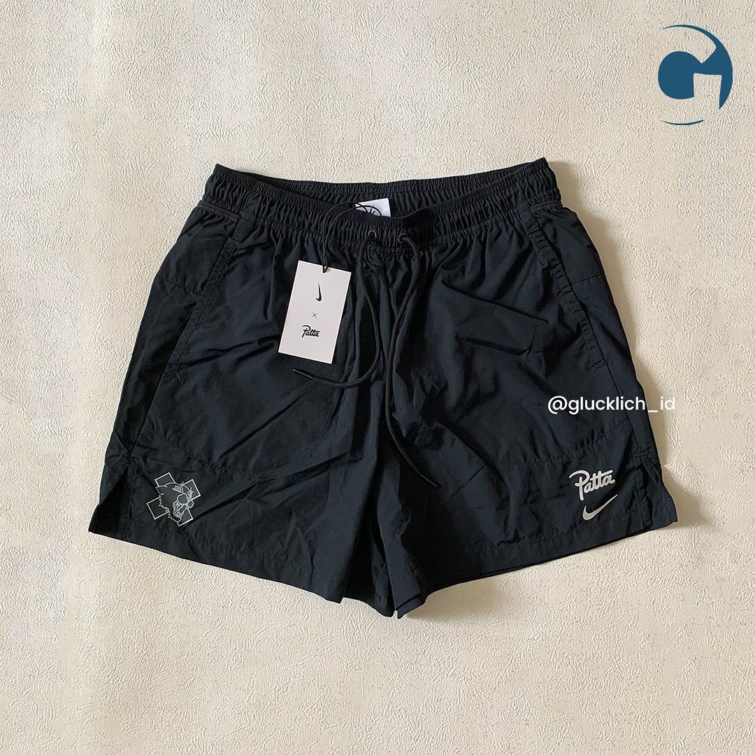 Nike Nike, x Patta Running Team Short (Black) Size US 28 / EU 44 - 3 Thumbnail