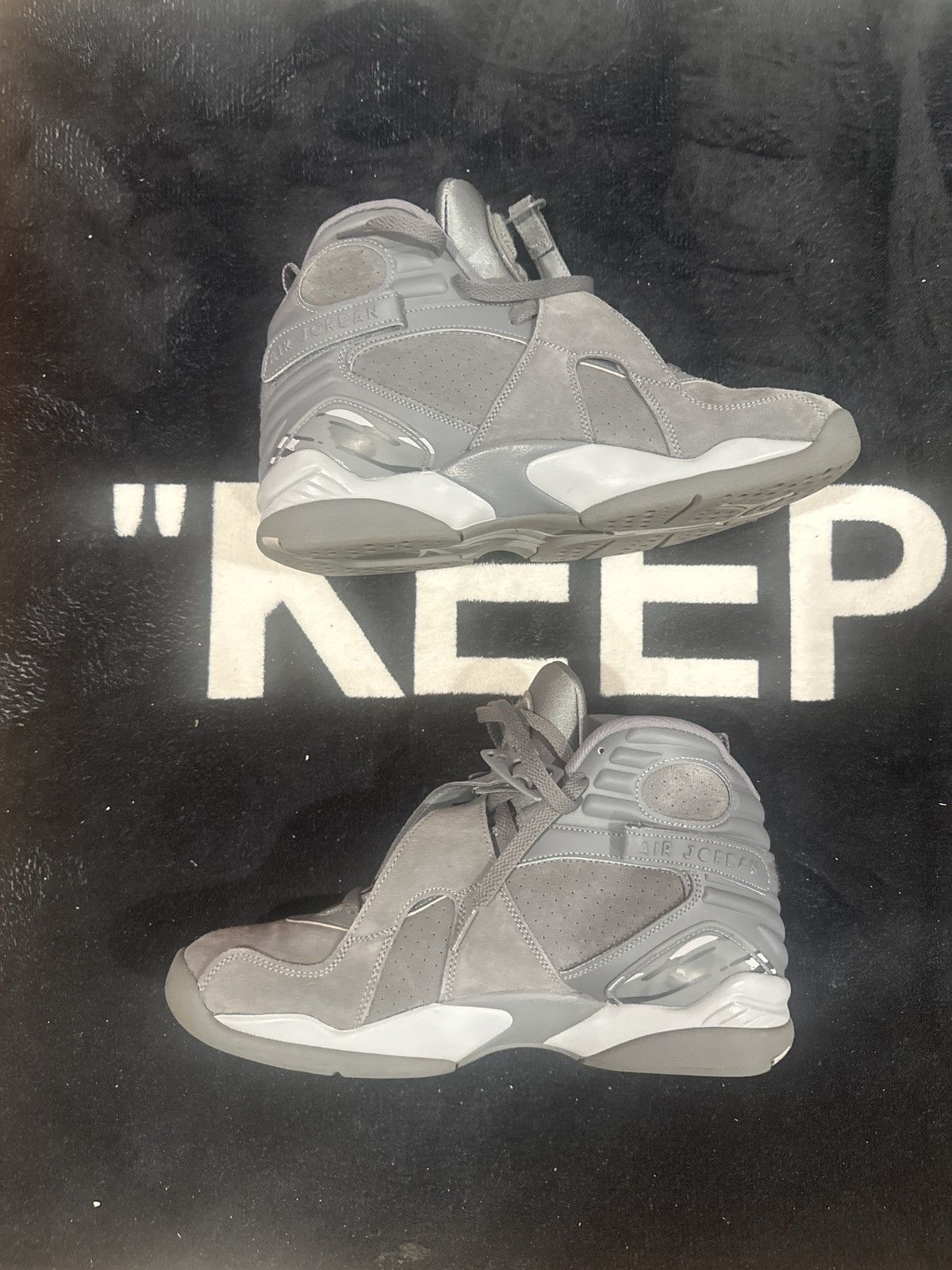 Jordan Brand Jordan 8 cool grey Size US 10.5 / EU 43-44 - 2 Thumbnail