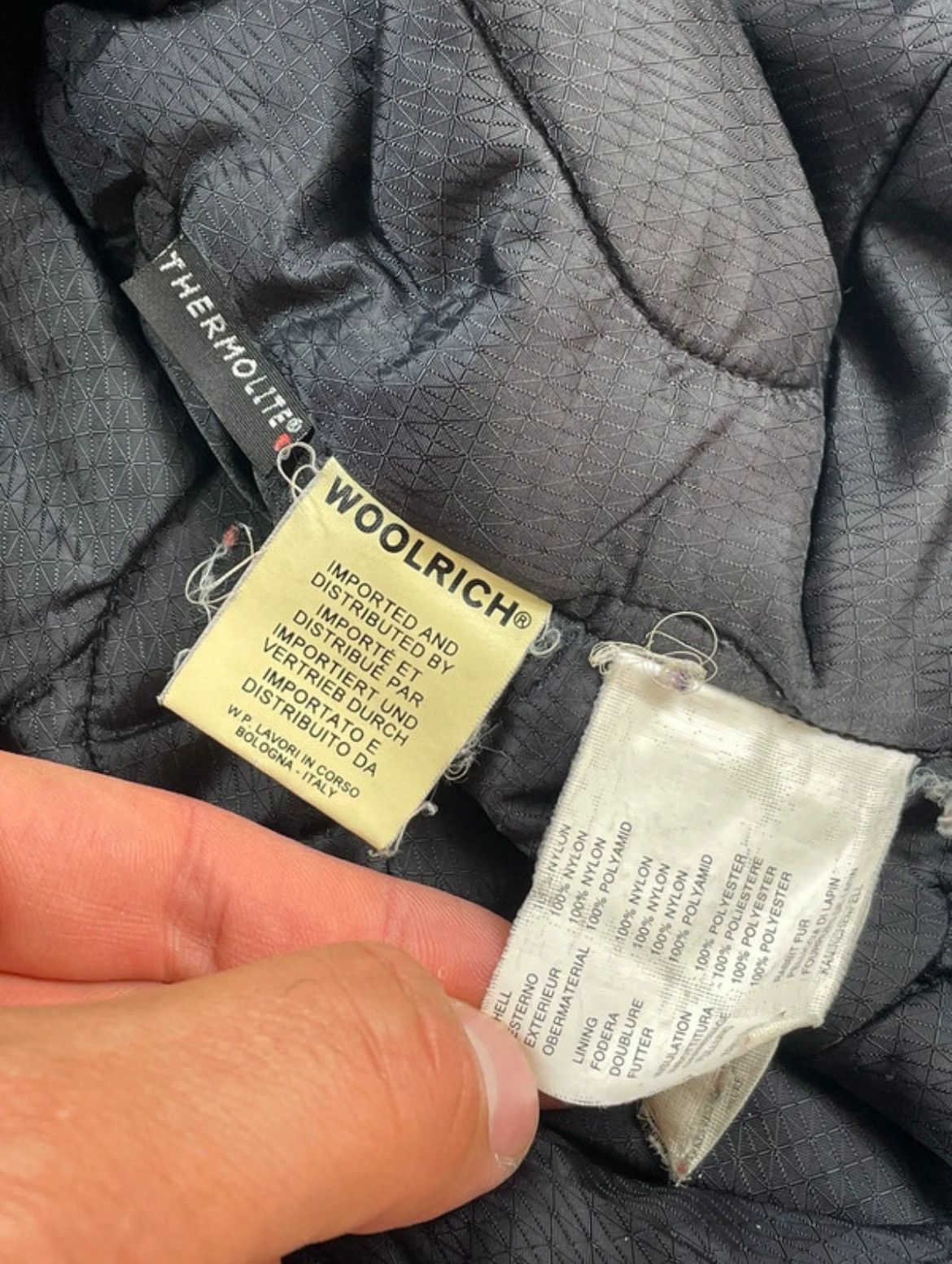 Woolrich Woolen Mills Woolrich coat jacket women rare black quality Size L / US 10 / IT 46 - 5 Thumbnail