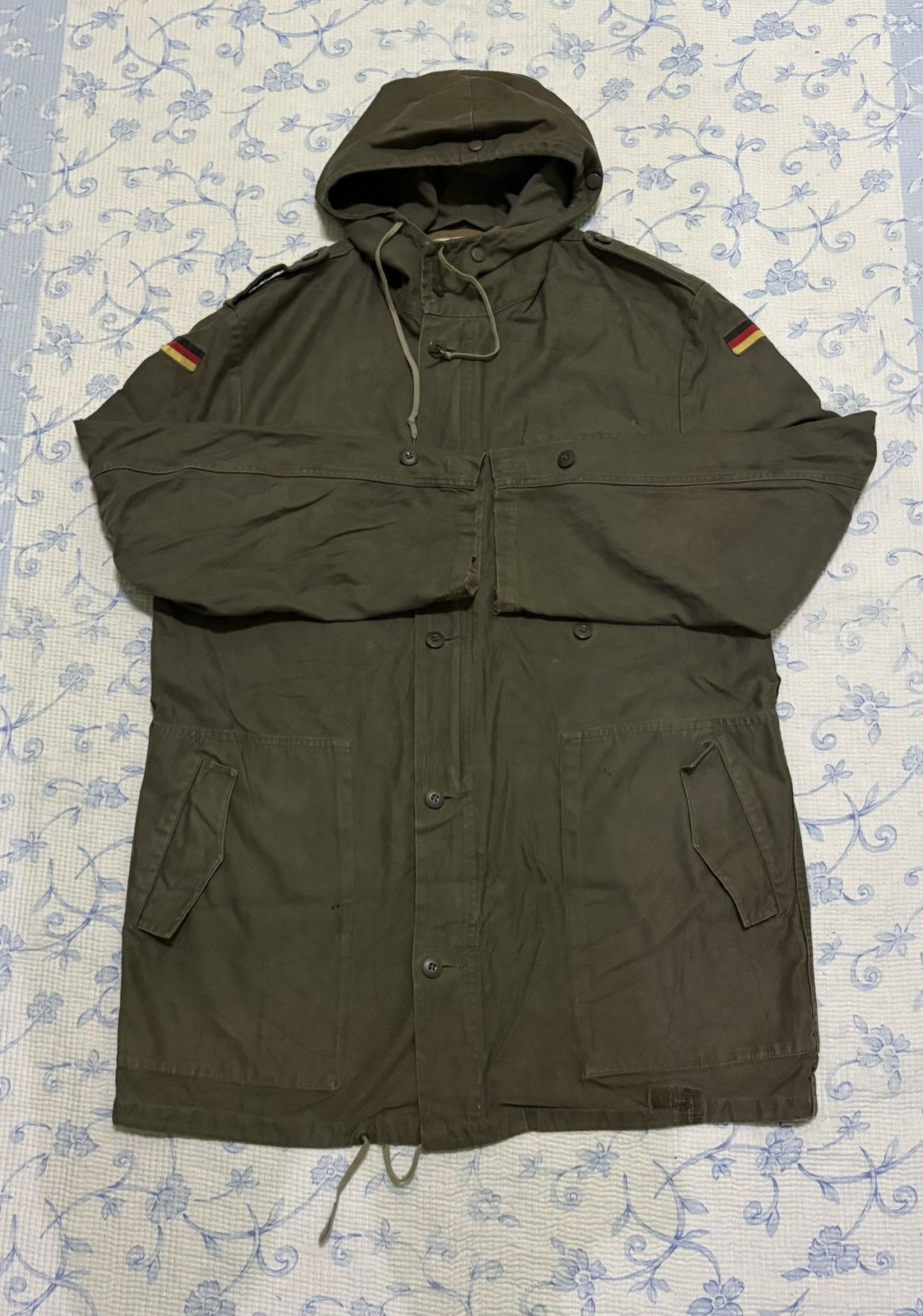 Avirex Germany Vintage Military Army Jacket Size US XL / EU 56 / 4 - 5 Thumbnail