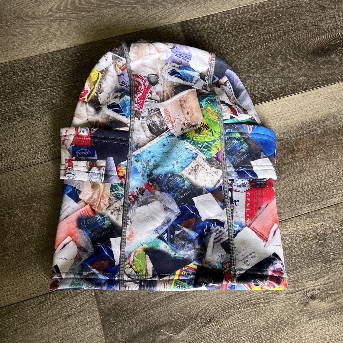 Asspizza Asspizza Garbage Camouflage Camo Print Balaclava Mask Size ONE SIZE - 4 Thumbnail