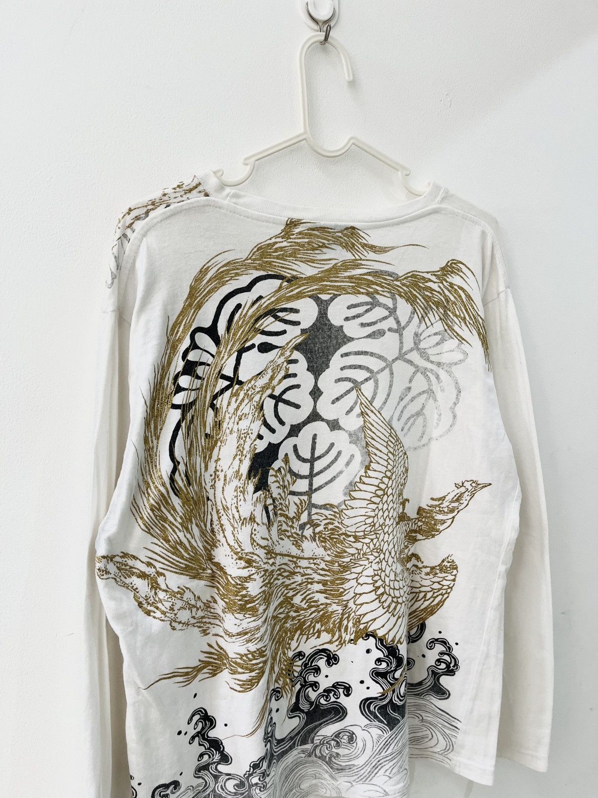 Japanese Brand Bullet Noise Sukajan Art Longsleeve Tee Size US L / EU 52-54 / 3 - 7 Thumbnail
