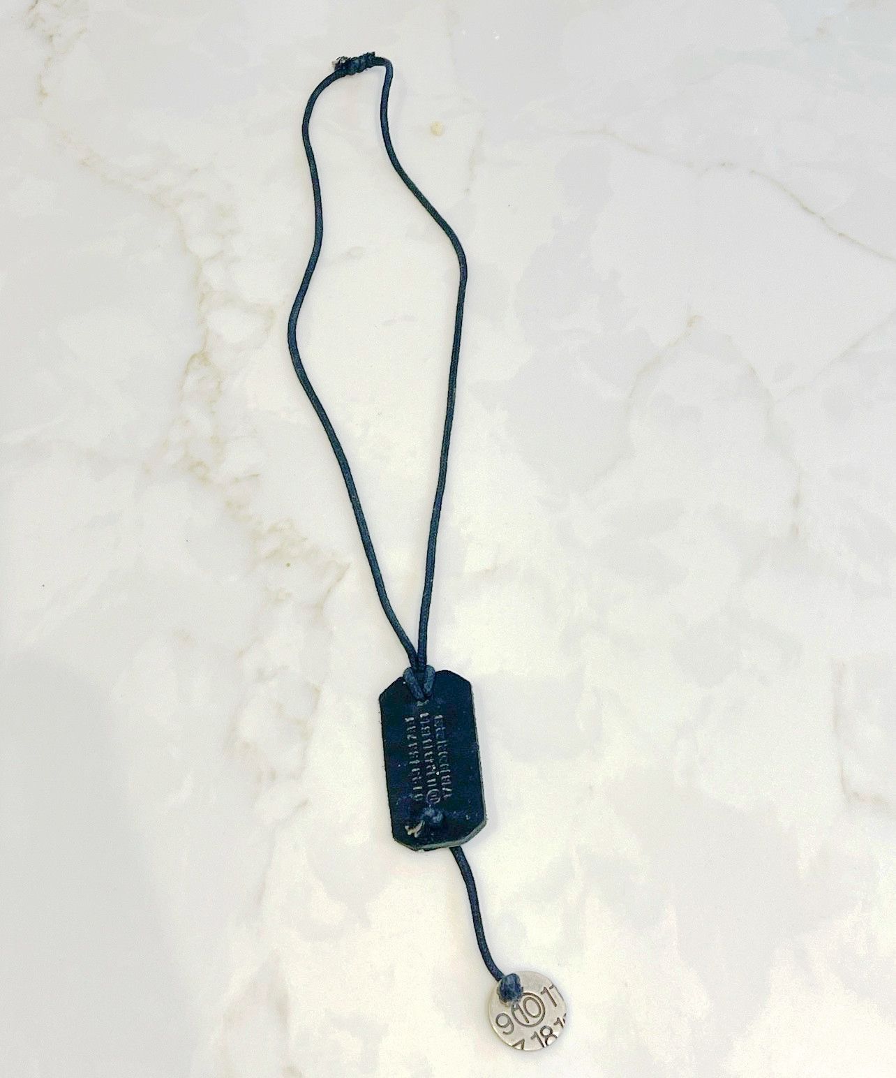 Maison Margiela Maison Margiela Artisanal Leather Dog Tag SS2004Rare Archive Size ONE SIZE - 3 Thumbnail