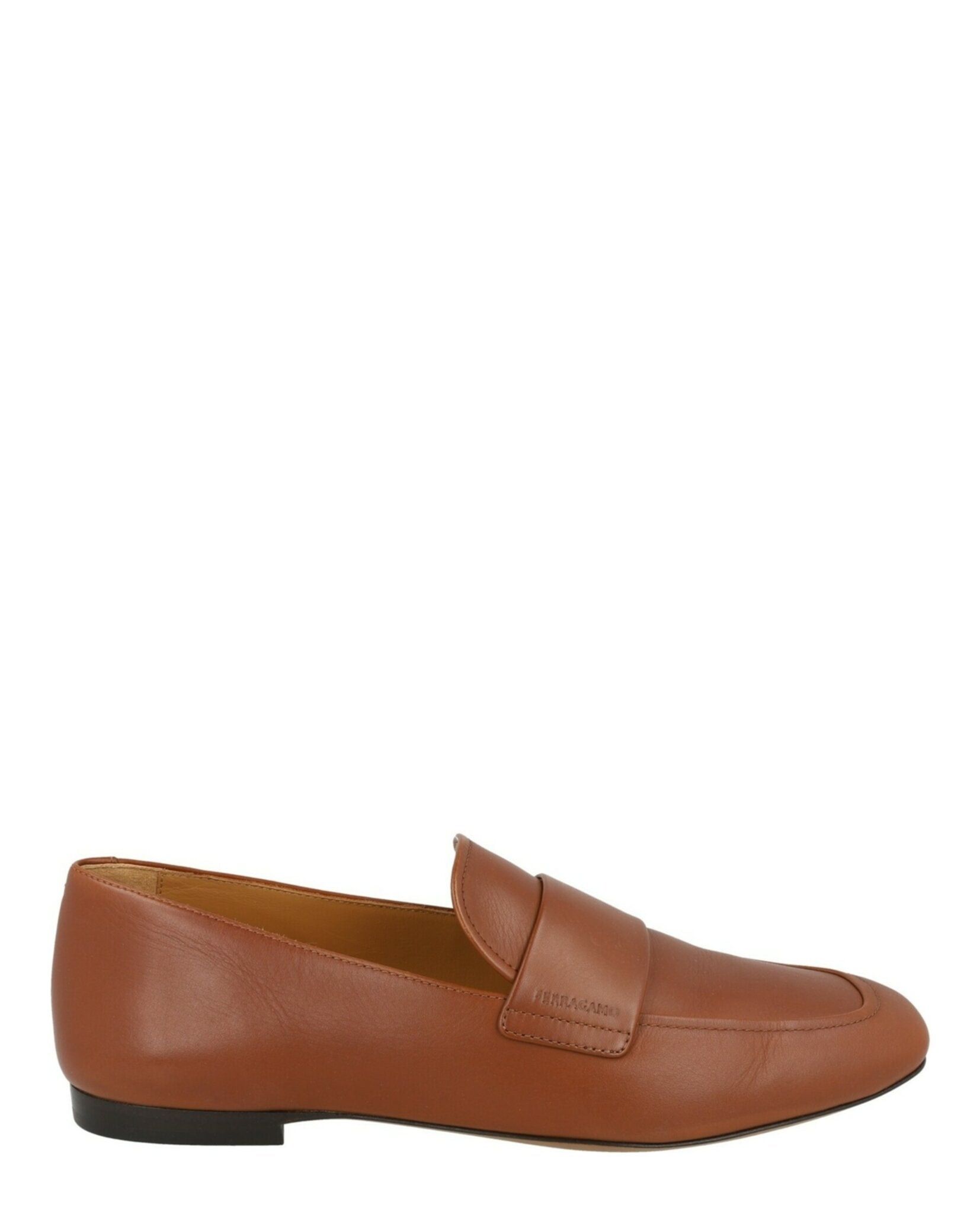 Gedeone Leather Loafers in Brown, Men's (Size 6.5)