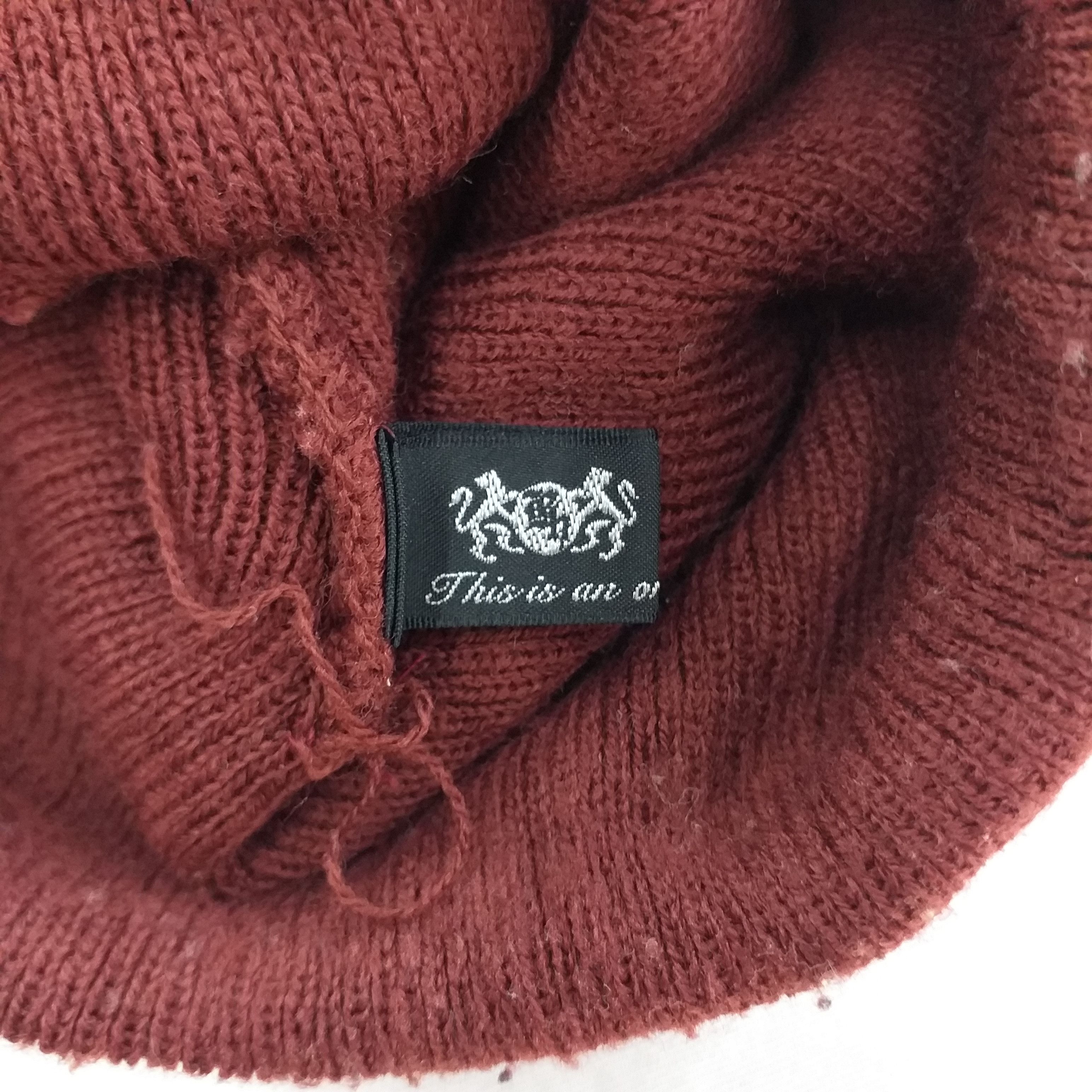 Beams Plus Beams USA Flag Embroidery Snow Cap Hat Beanie -BN073 Size ONE SIZE - 4 Thumbnail