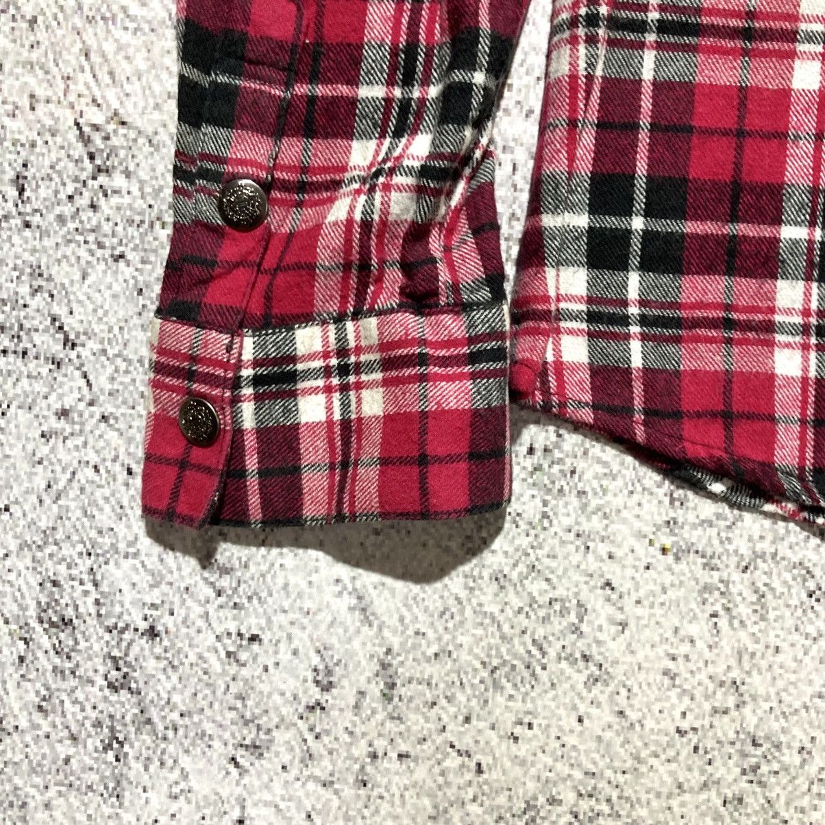 In The Attic 2000s In The Attic Plaid Flanel Button Shirt Punk Lgb Style Size US M / EU 48-50 / 2 - 14 Thumbnail