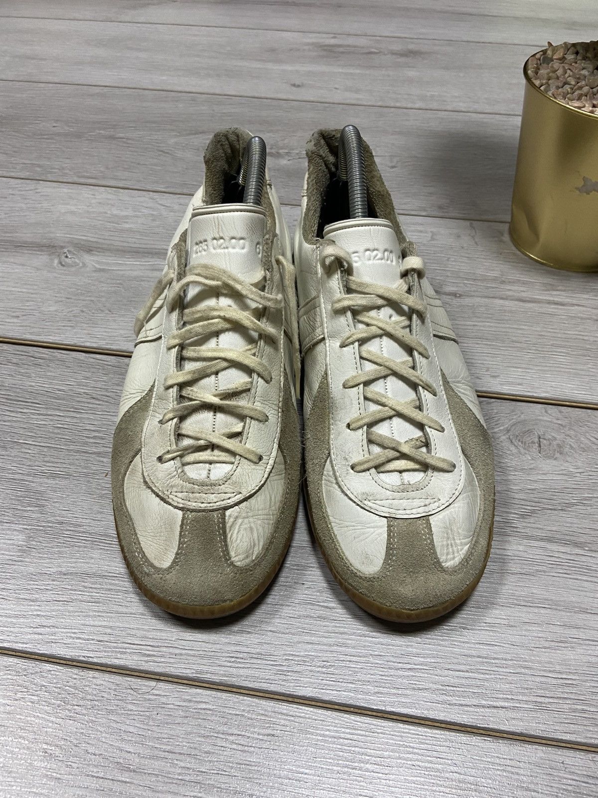 Vintage BW-sport 265 Maison Margiela style vintage leather trainers Size US 8 / EU 41 - 6 Thumbnail