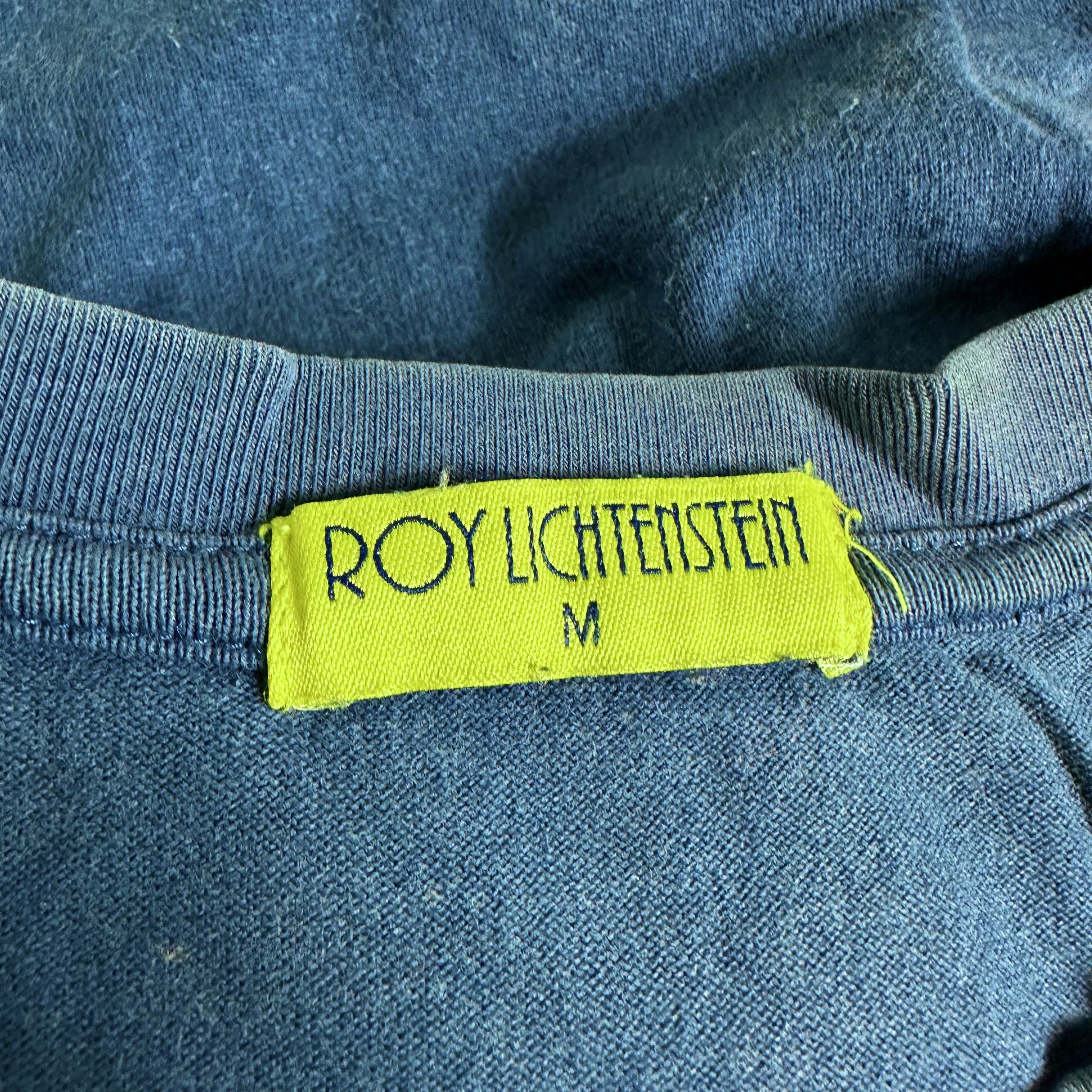Vintage 🔥RARE🔥Vintage Roy Lichtenstein Pop Art T-shirt Size US M / EU 48-50 / 2 - 4 Thumbnail
