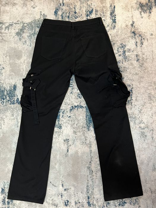 Uniform Studios Uniform Studios Strapped Cargos Black Grailed