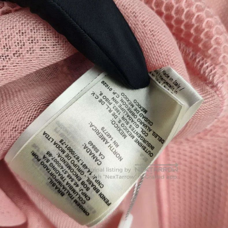 Fendi Fendi Pink Net Top Size S / US 4 / IT 40 - 7 Thumbnail
