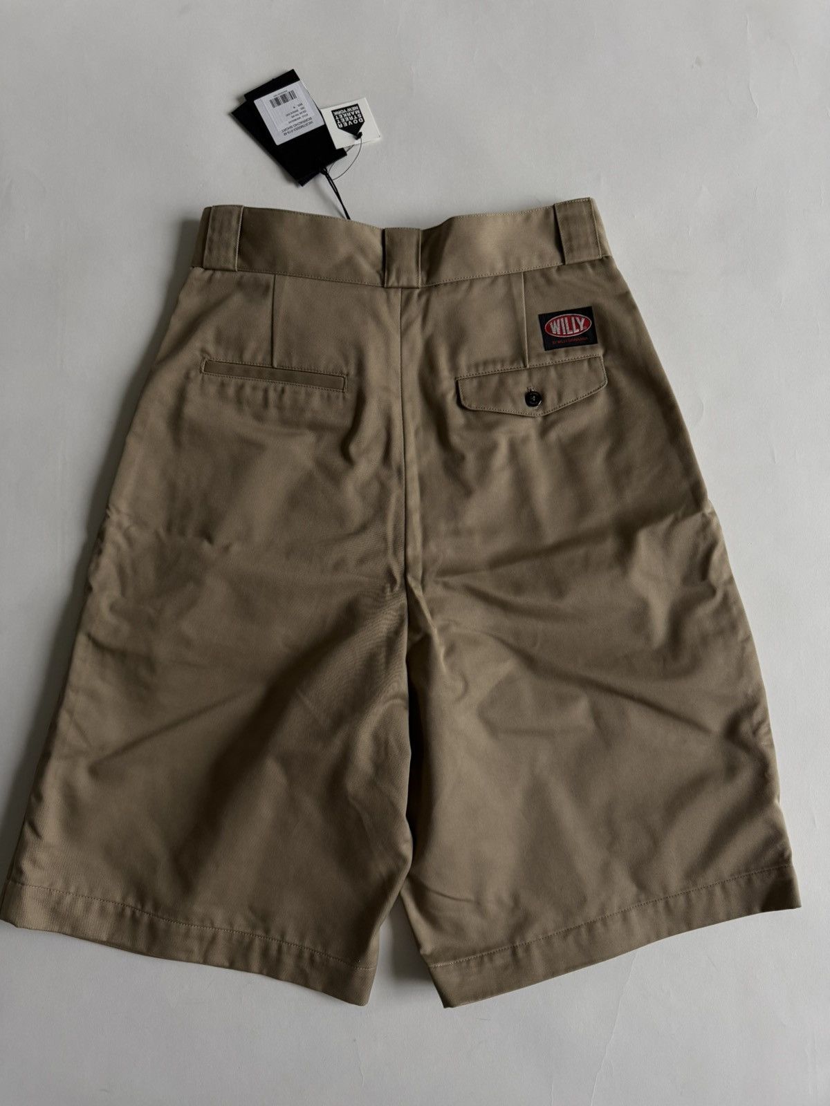 Willy Chavarria Willy Chavarria Borracho Shorts Pleated Khaki Size US 33 - 6 Thumbnail