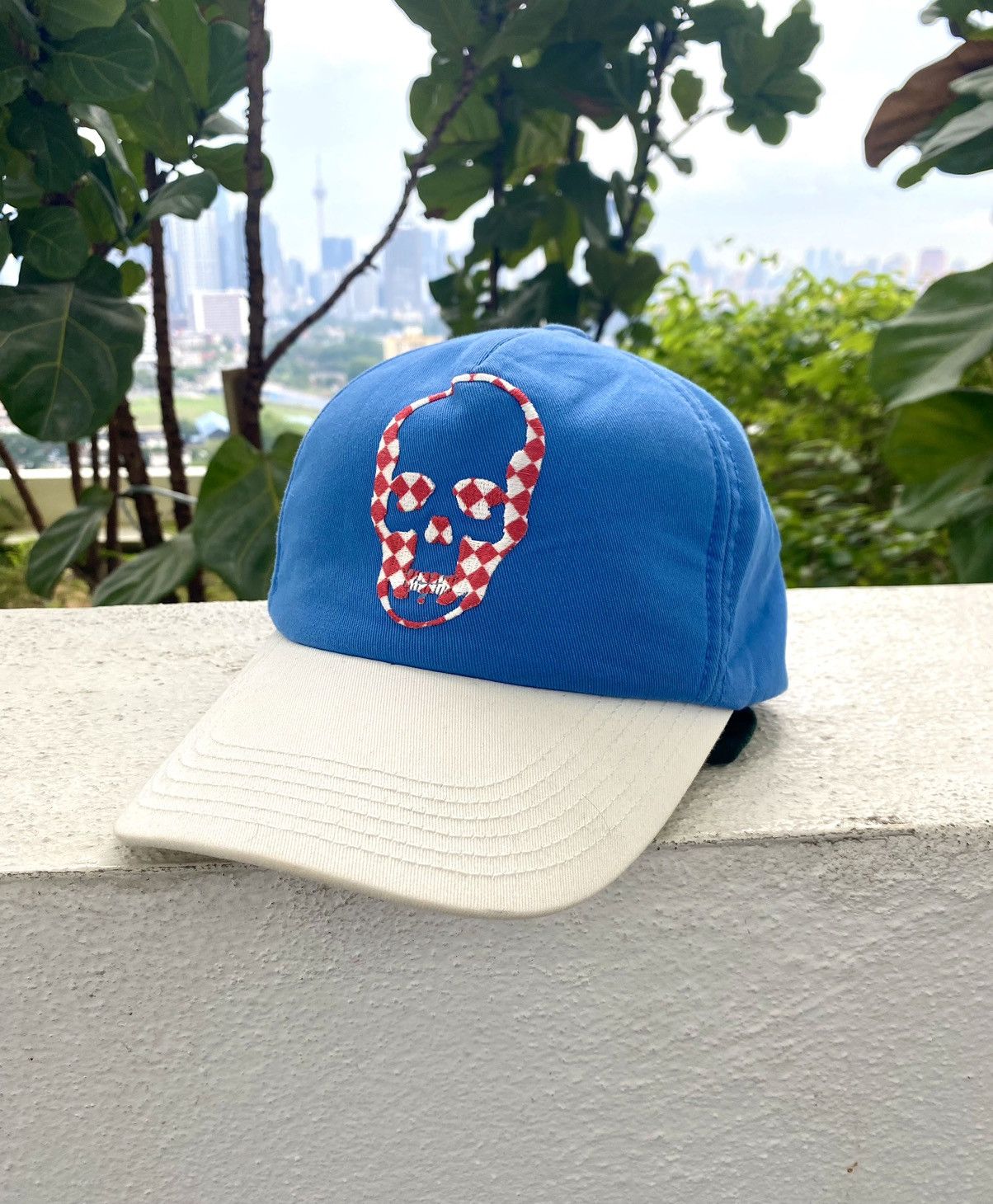 Lucien Pellat-Finet Lucien pellat-finet checkered skull trucker cap Size ONE SIZE - 1 Thumbnail
