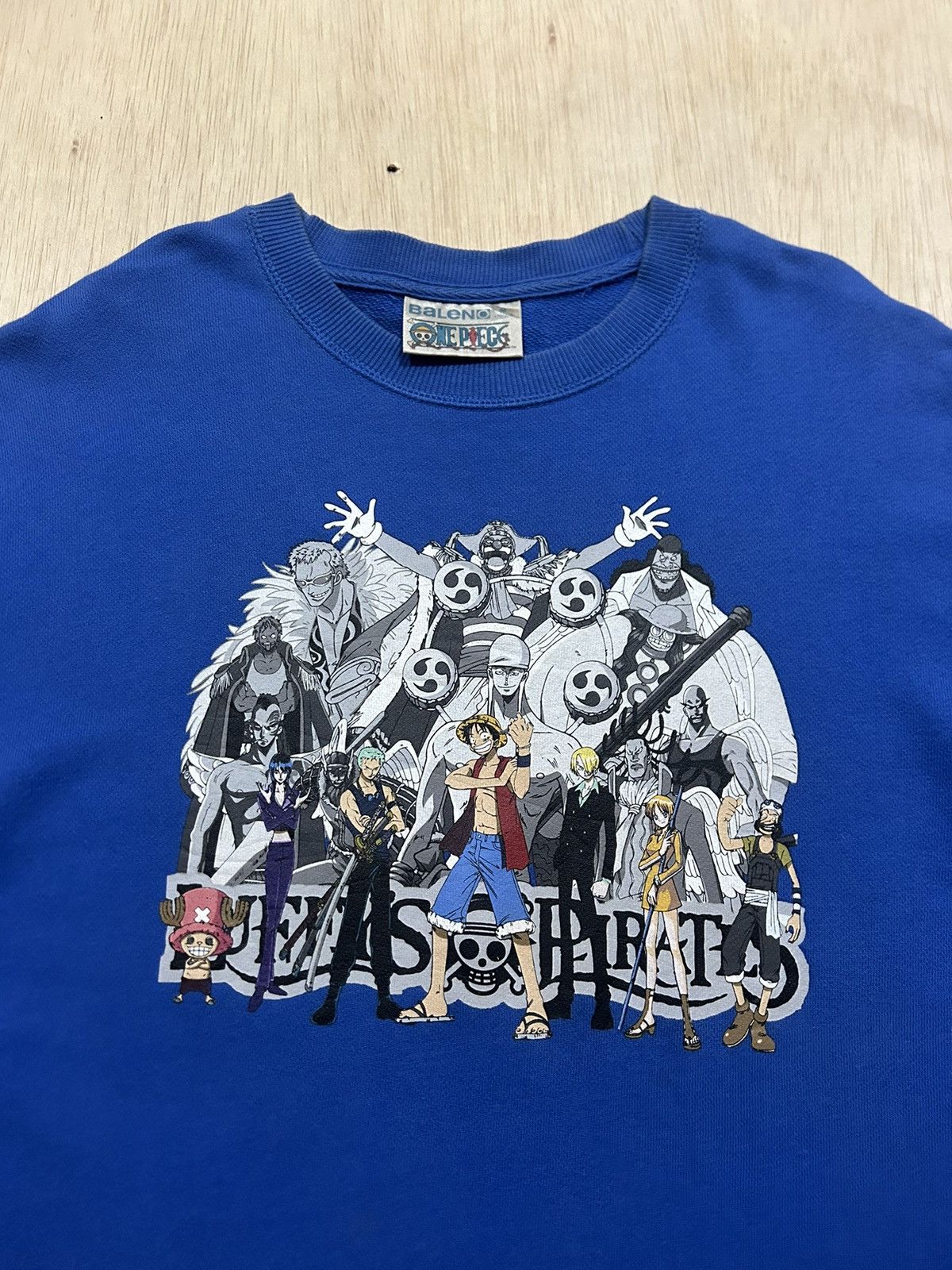 Anime 2000s Skypiea Arc One Piece Anime Baleno Sweatshirt Size US M / EU 48-50 / 2 - 3 Thumbnail