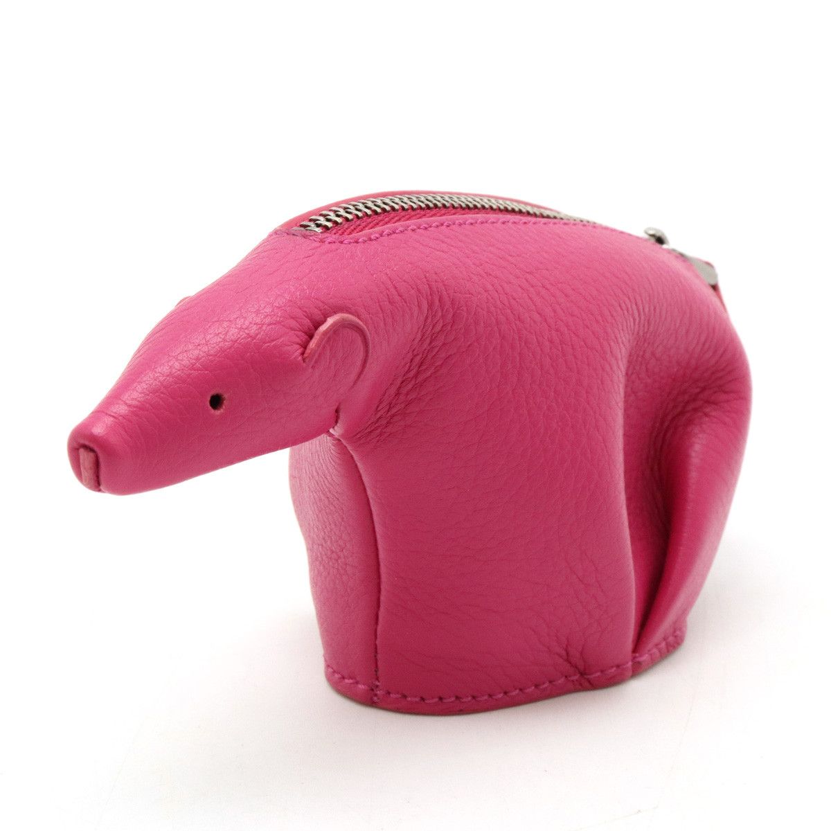 Loewe Loewe Leather Animal Collection Bear Coin Case Leather