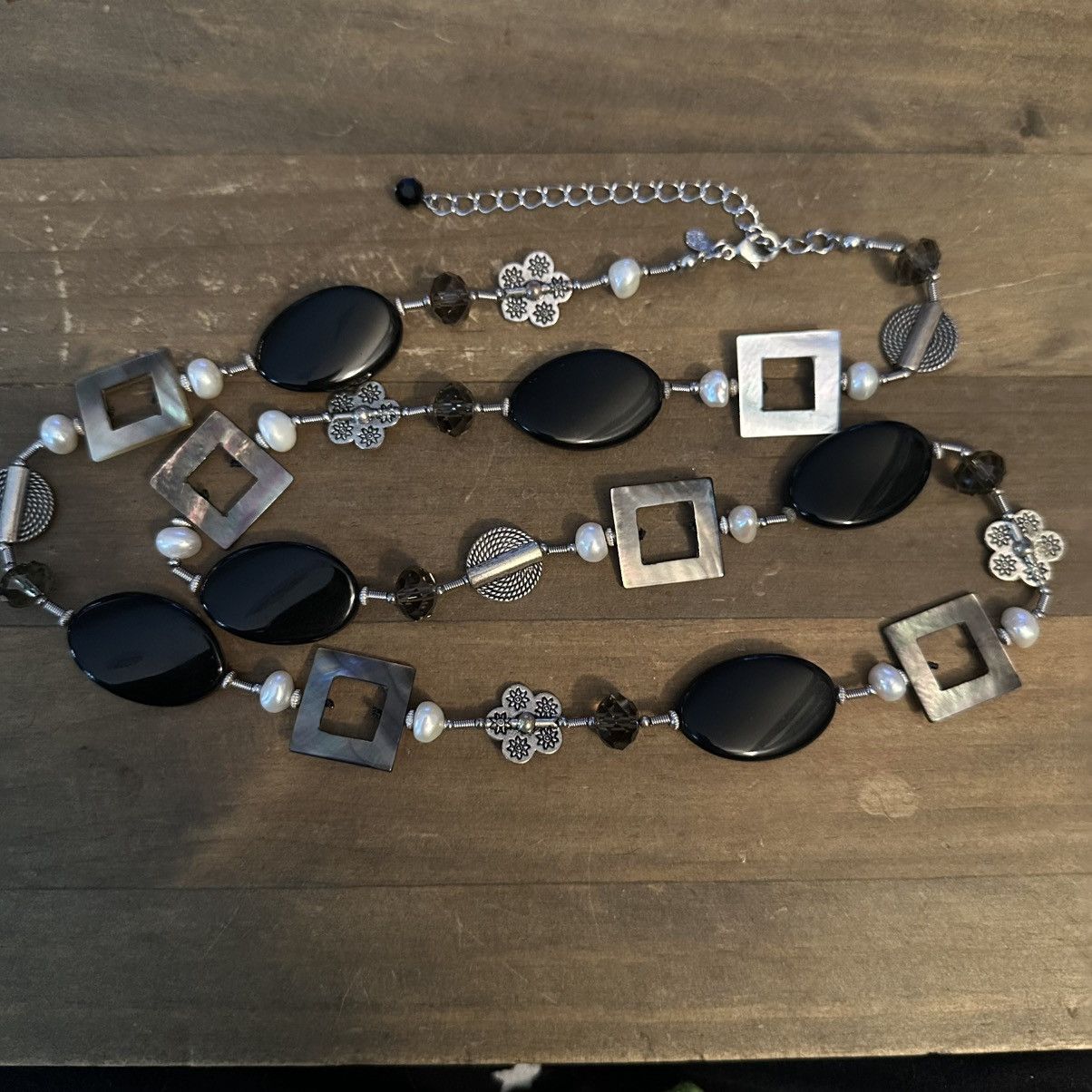 Other Premier Designs station mop, glass & pearl necklace Size ONE SIZE - 2 Thumbnail