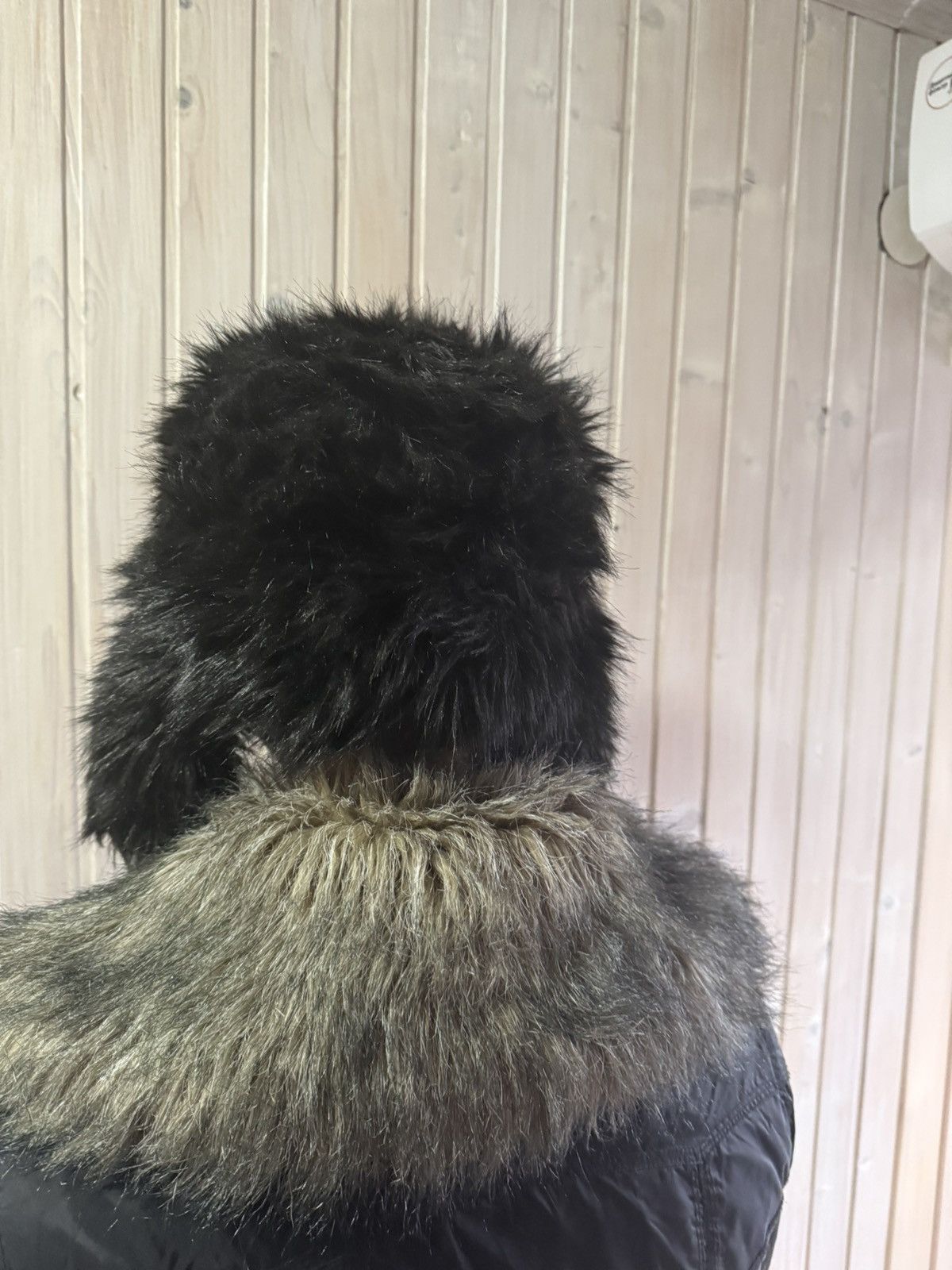 Vintage Y2K Fur Ushanka Vintage Fuzzy Trapper Hat Size ONE SIZE - 4 Thumbnail