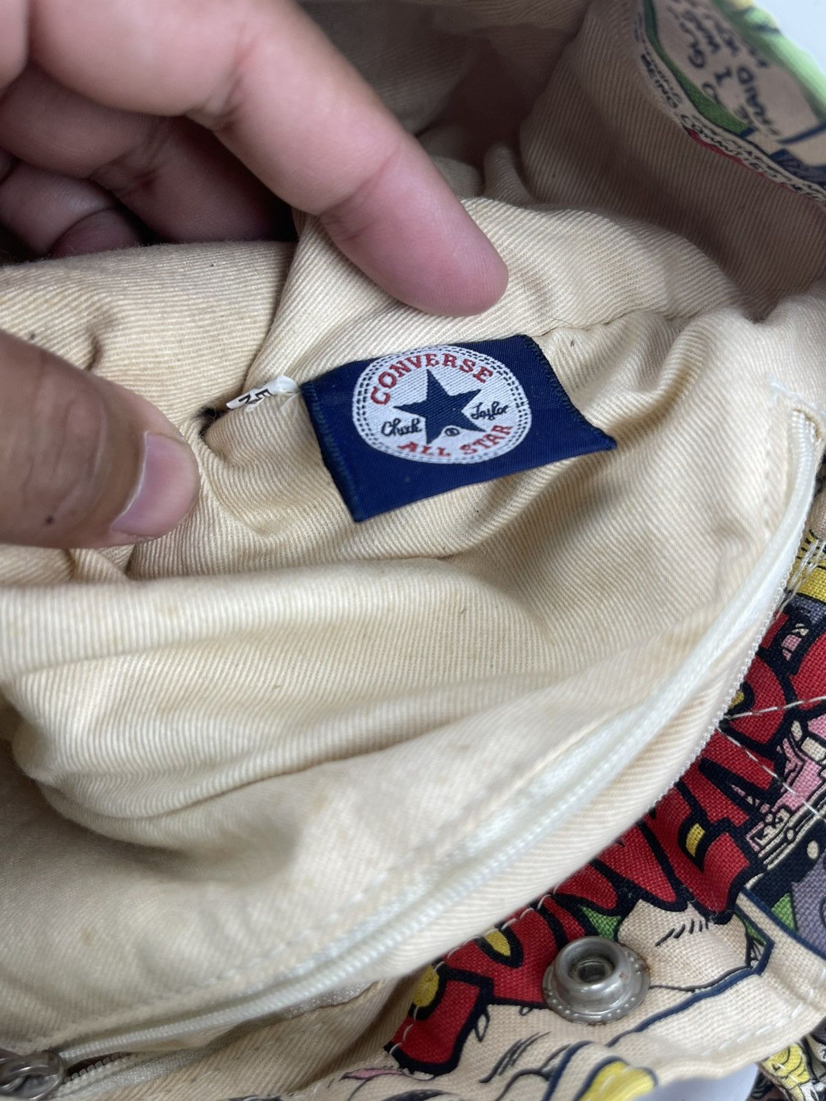 Converse rare design vintage converse tote bag tc43 Size ONE SIZE - 9 Thumbnail