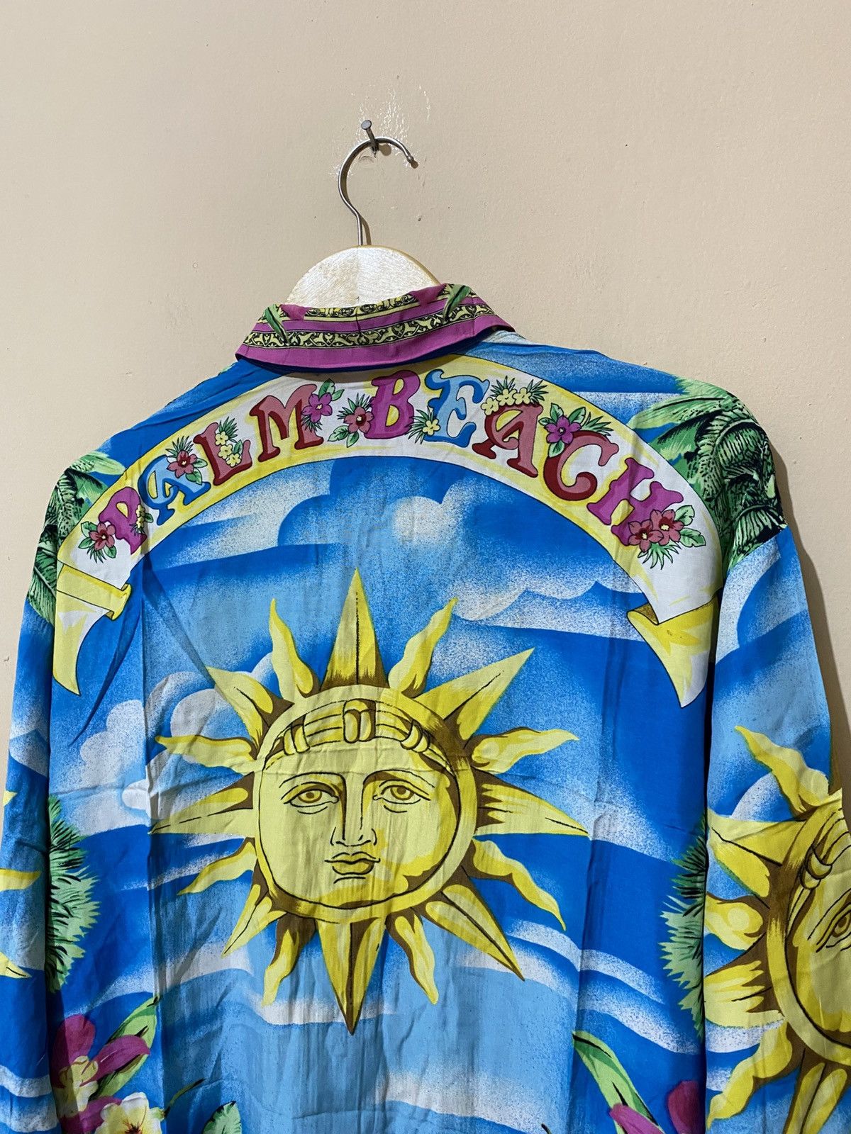 Other 90s Rare Mondi Boroque Silk Shirt Like Versace Size L / US 10 / IT 46 - 12 Thumbnail