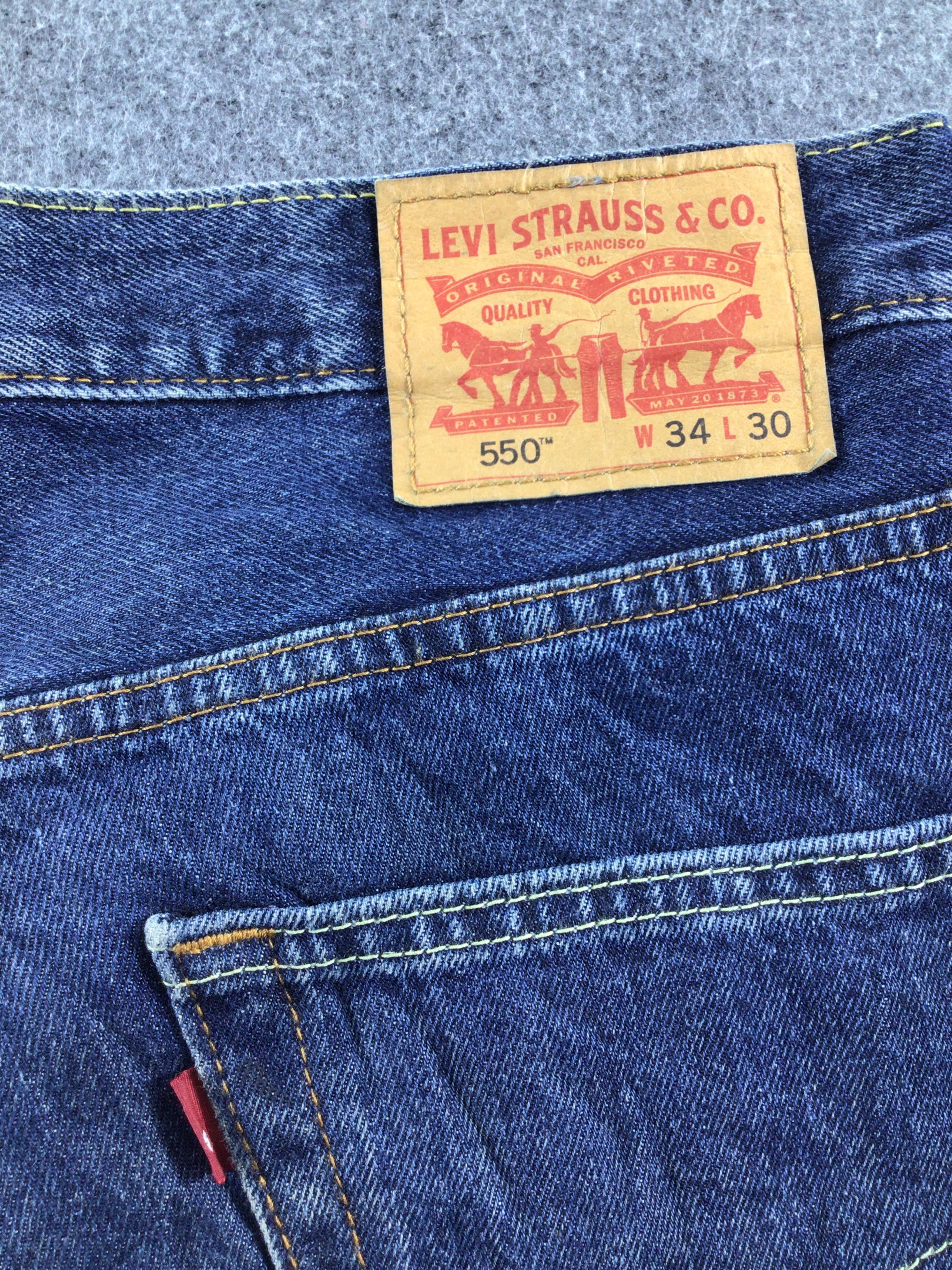 Levi's Vintage Levis 550 Jeans-J640 Size US 36 / EU 52 - 5 Thumbnail