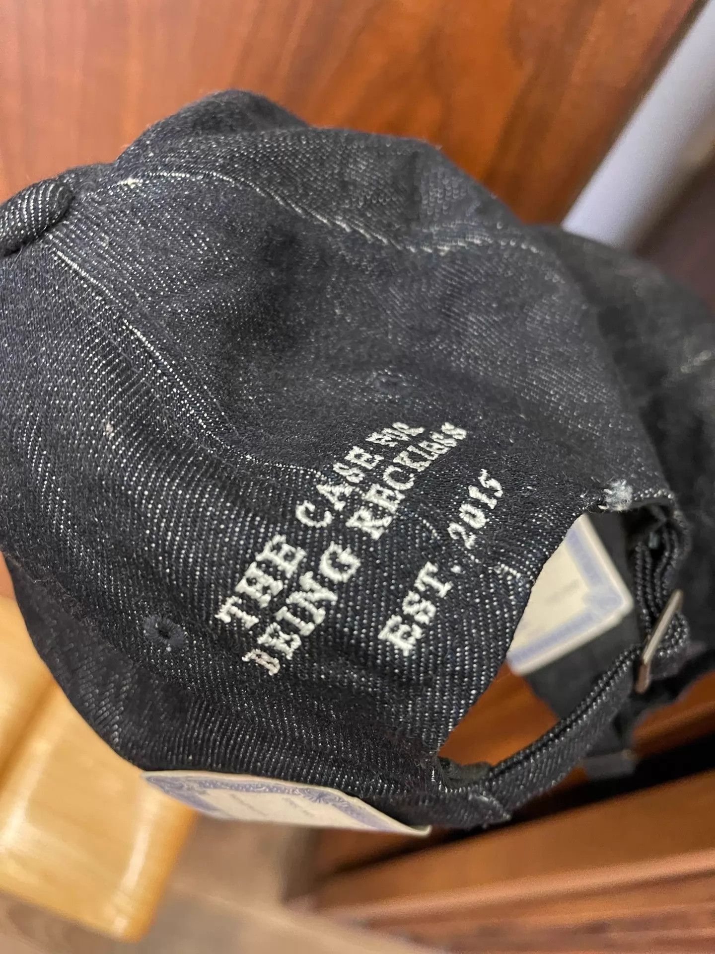 THE H.W.DOG&CO. H.W.DOG Hat Deep Crown One Size Light/Dark Worn 1x Good Shape Size ONE SIZE - 7 Thumbnail