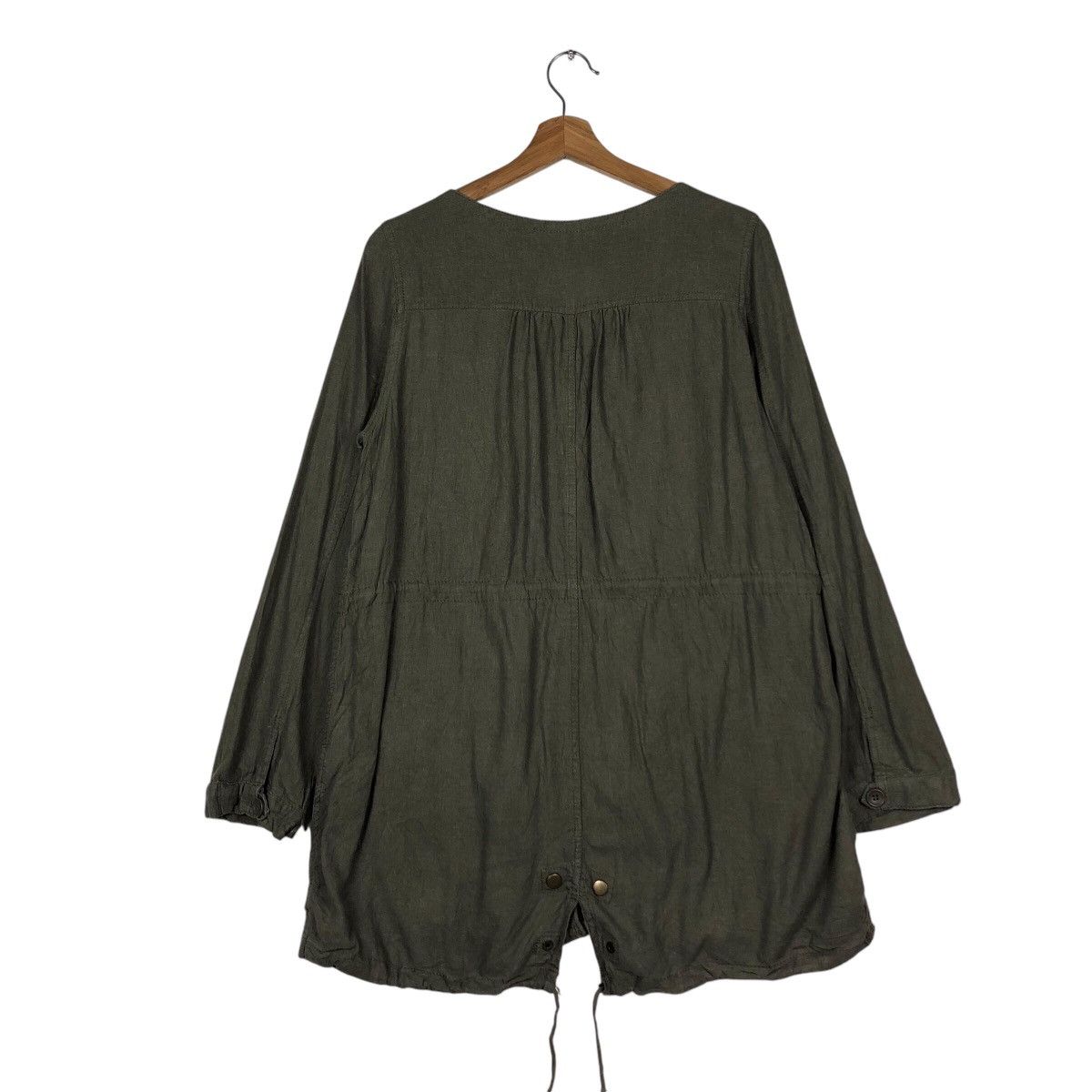 Japanese Brand Army Parka Jacket Design Earth Music & Ecology Issey Miyake Size US S / EU 44-46 / 1 - 9 Thumbnail