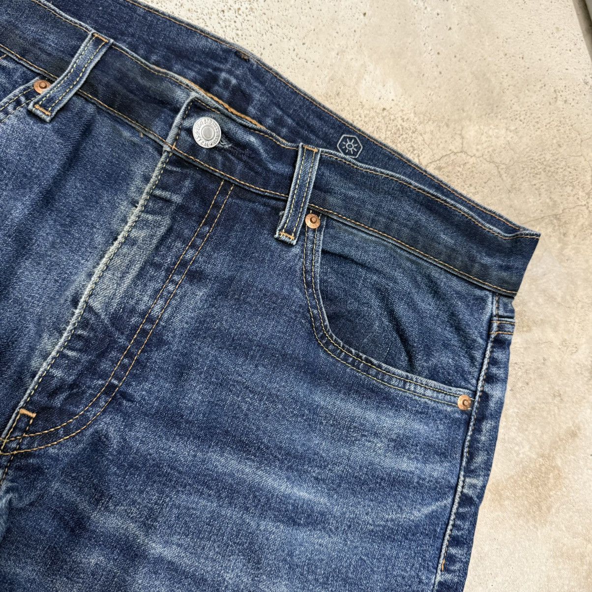 Levi's Levis 502 Big E Repro Stretch Warm Denim Chainstich Pants Size US 33 - 8 Thumbnail