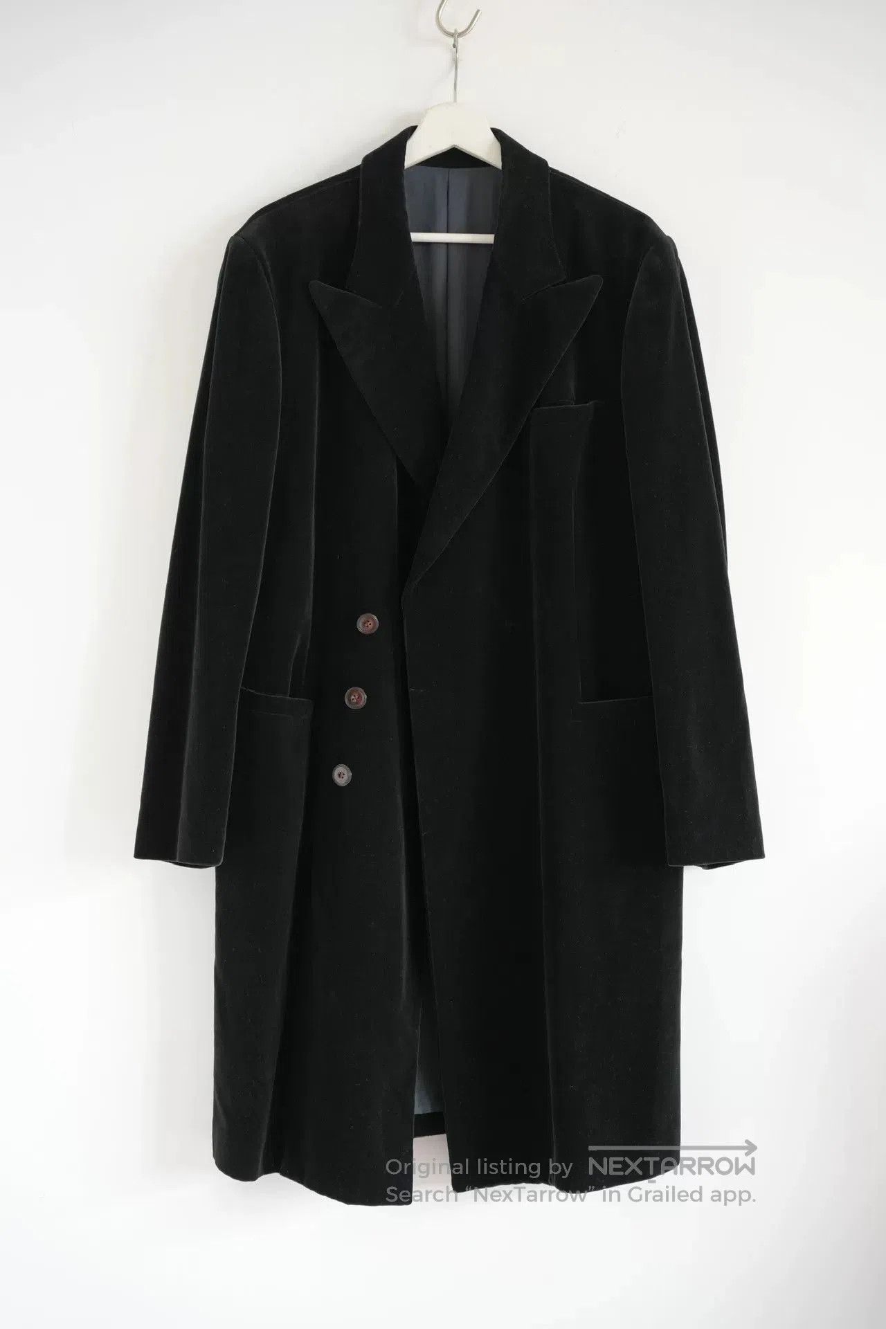 Jean Paul Gaultier Jean Paul Gaultier Velvet Long Coat. Size US L / EU 52-54 / 3 - 1 Thumbnail