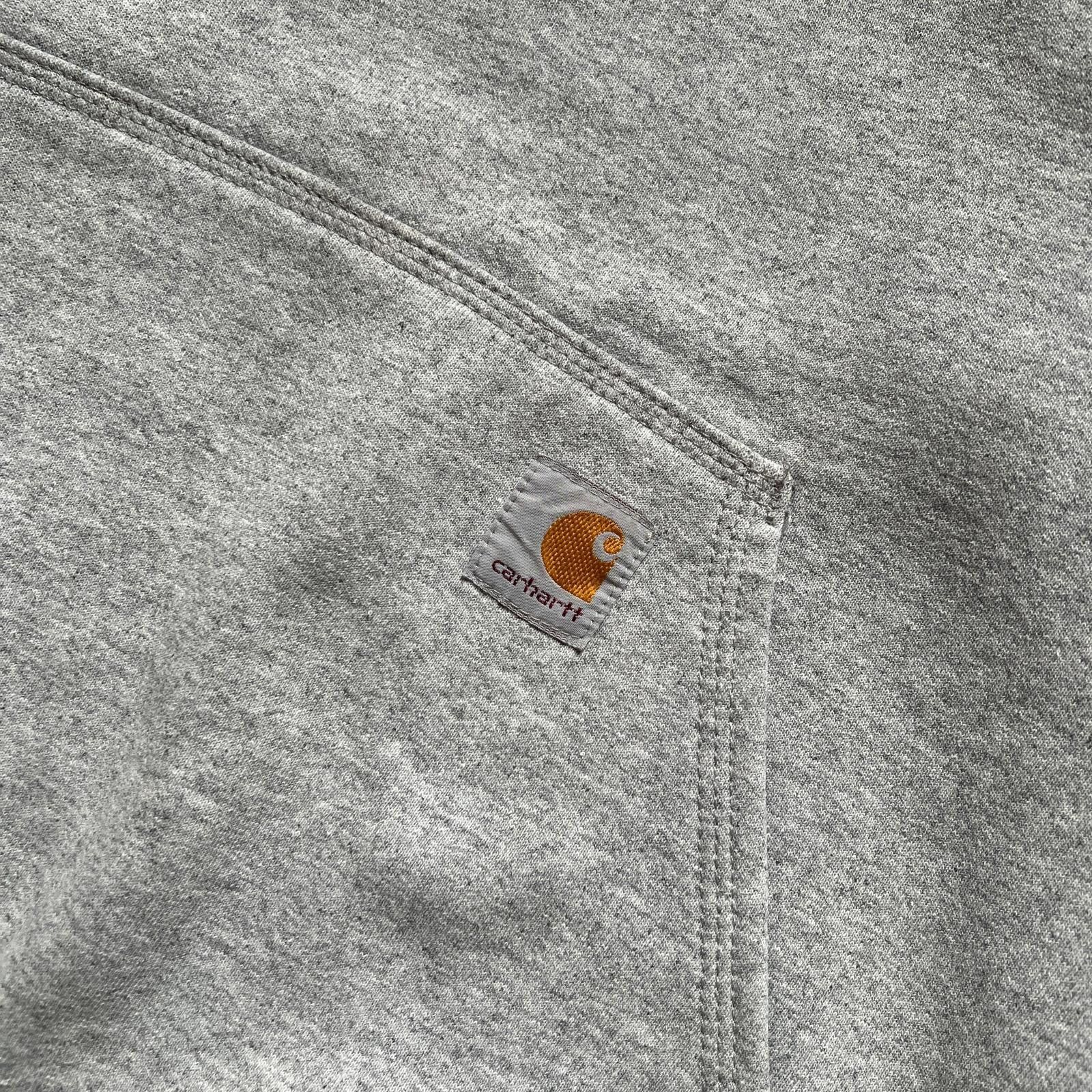 Carhartt 2000s Carhartt "AZCO" Grey Hoodie - XL Size US XL / EU 56 / 4 - 5 Thumbnail