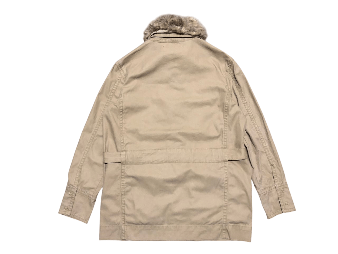Japanese Brand ANTHROPOLOGIE Faux Fur-Trimmed Field Parka Jacket size xs Size M / US 6-8 / IT 42-44 - 3 Thumbnail