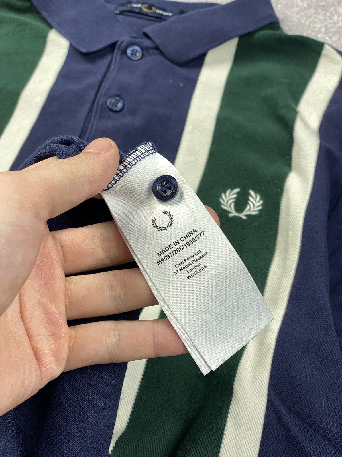 Fred Perry Vintage Fred Perry Polo T-Shirt Size M Size US M / EU 48-50 / 2 - 8 Thumbnail
