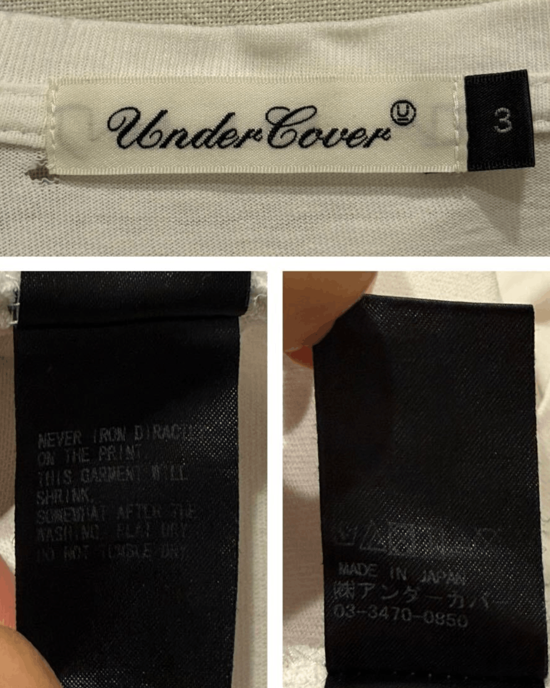 Undercover Undercover Blood Moon Tee Size US L / EU 52-54 / 3 - 5 Thumbnail