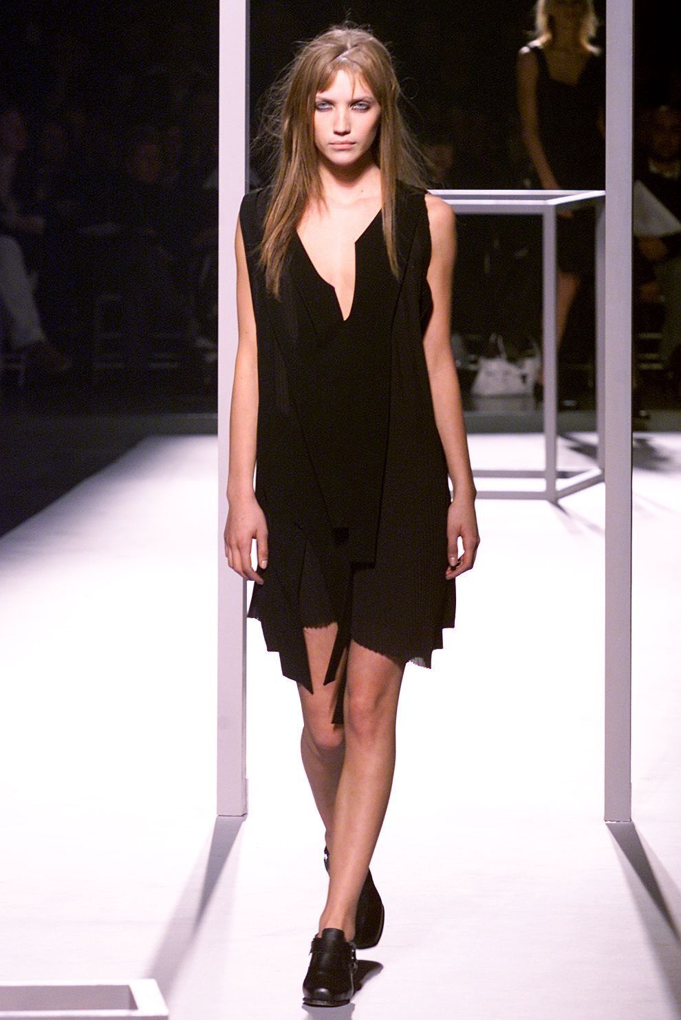 Hussein Chalayan Hussein Chalayan AW02 Asymmetrical Cage Straps Dress Size M / US 6-8 / IT 42-44 - 8 Thumbnail