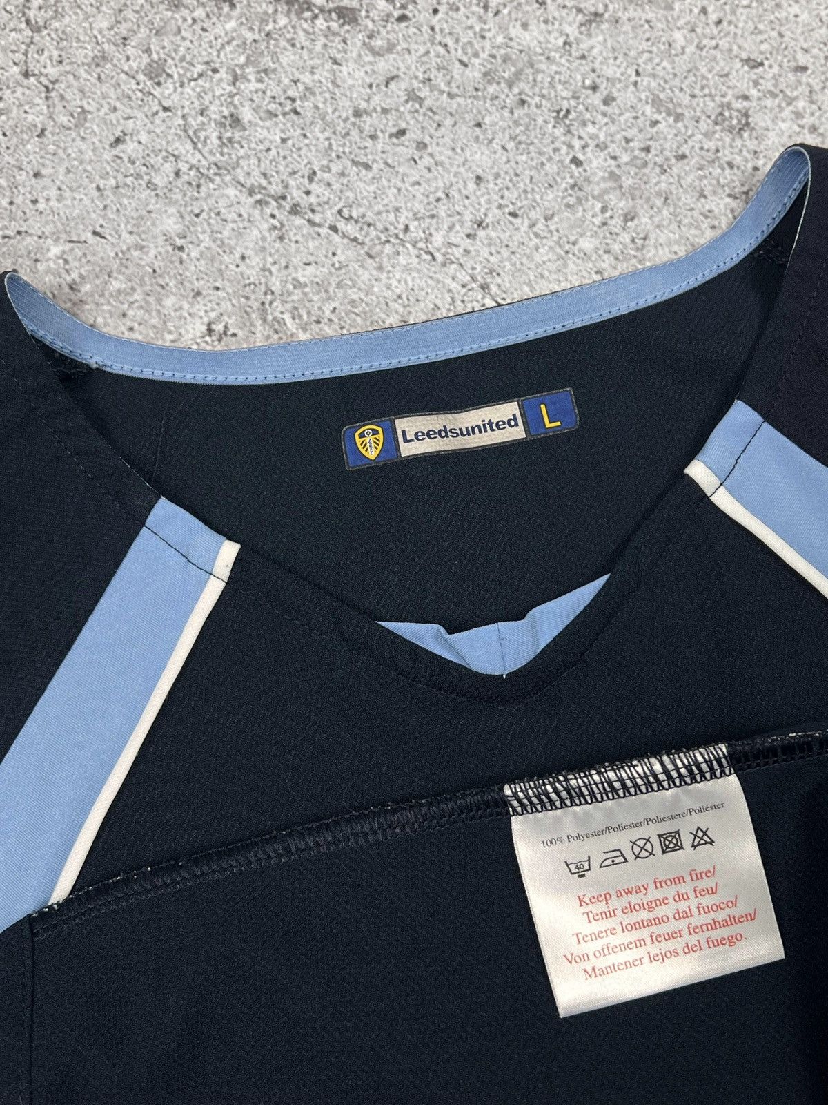 Vintage Leeds United FC Admiral Away 2005/2006 Jersey Size US L / EU 52-54 / 3 - 4 Thumbnail