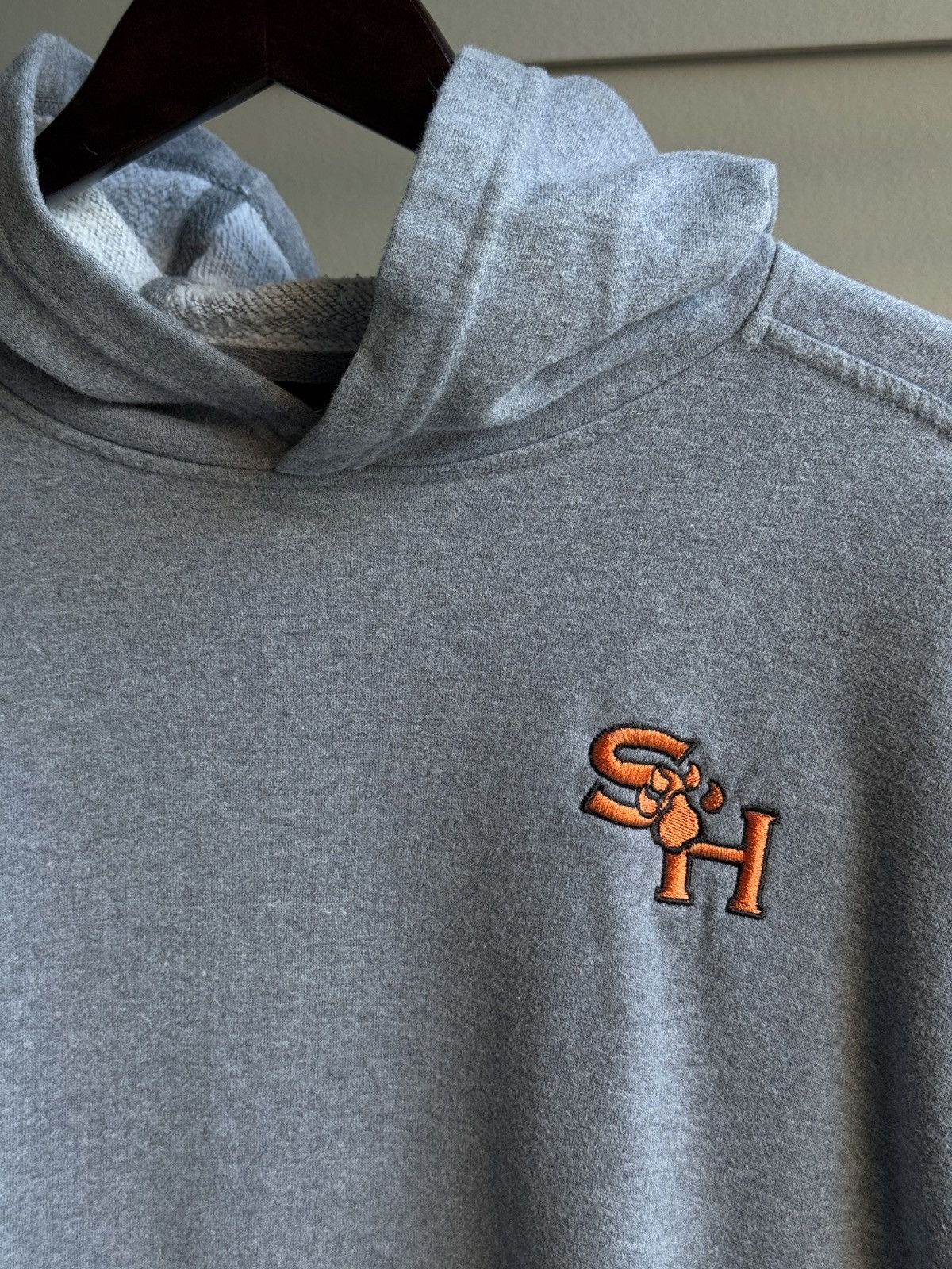 Nike Nike Center Swoosh Hoodie Sweatshirt Mens Grey XL Size US XL / EU 56 / 4 - 11 Thumbnail