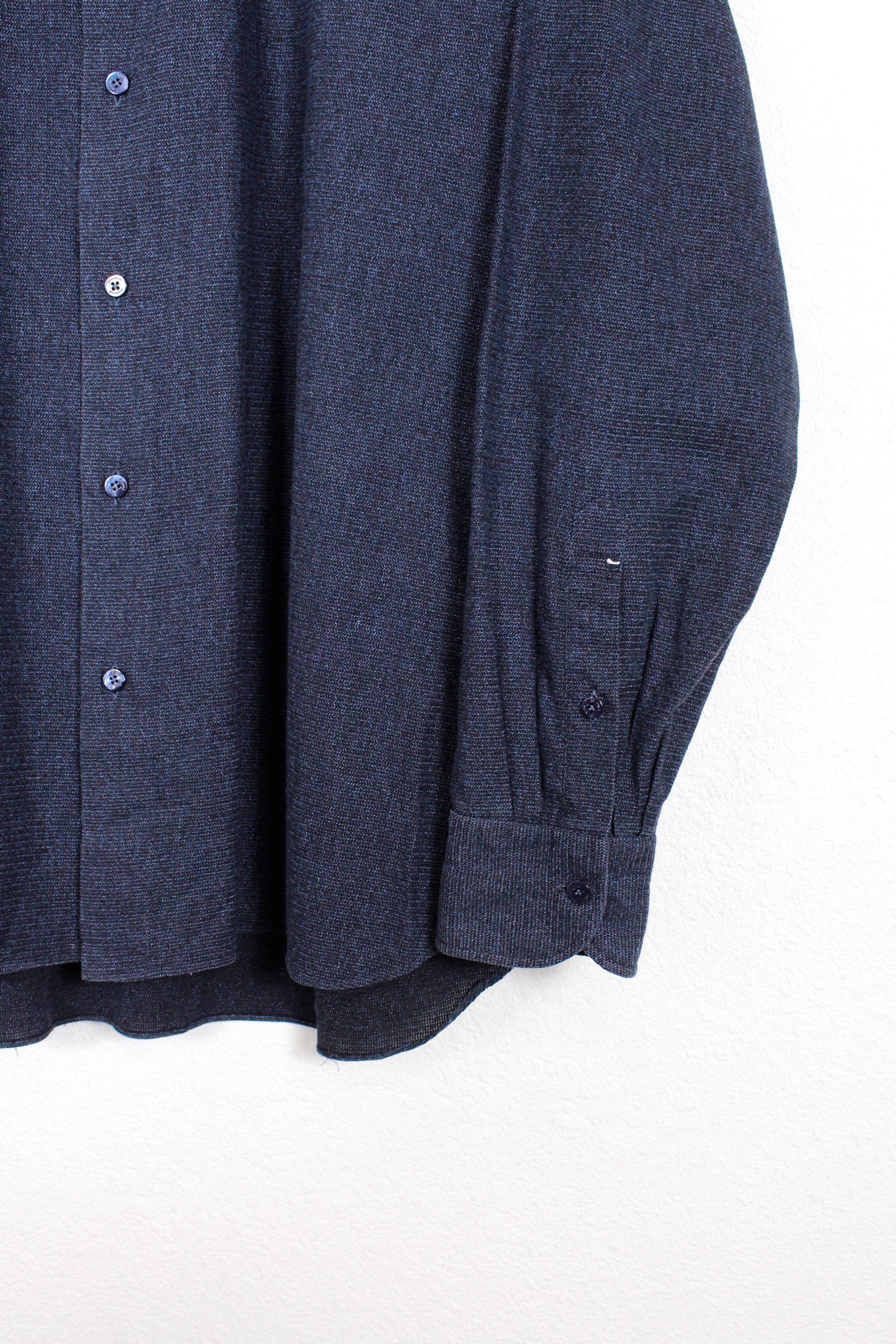 Other Gianpaolo Archivio Italy Knit Cotton Shirt Size US XL / EU 56 / 4 - 2 Thumbnail
