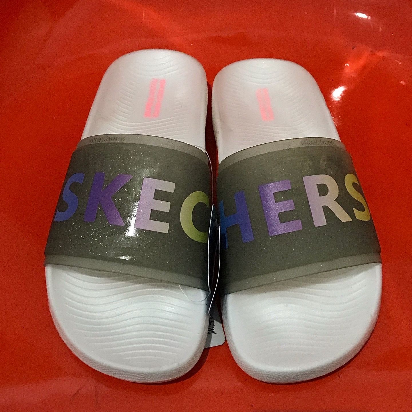 SKECHERS Skechers Sandals X Goodyear wellted Sole Go Walk hyper slide Size US 6 / EU 39 - 6 Thumbnail