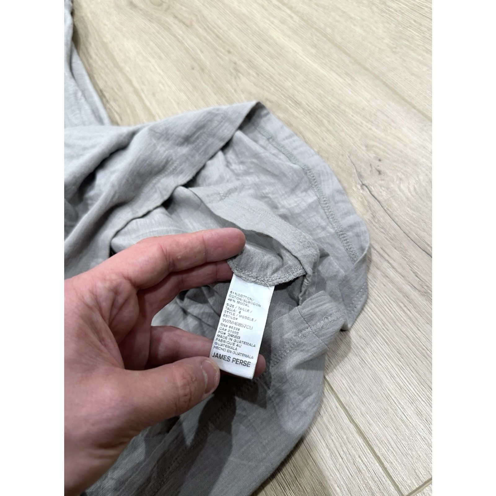 James Perse NWT James Perse Deep V-Neck Tank Dress Women 4 Mini Grey Tank Dress V-Neck Sleeveless Cotton Blend Short Casual Spring Modern Size S / US 4 / IT 40 - 6 Thumbnail