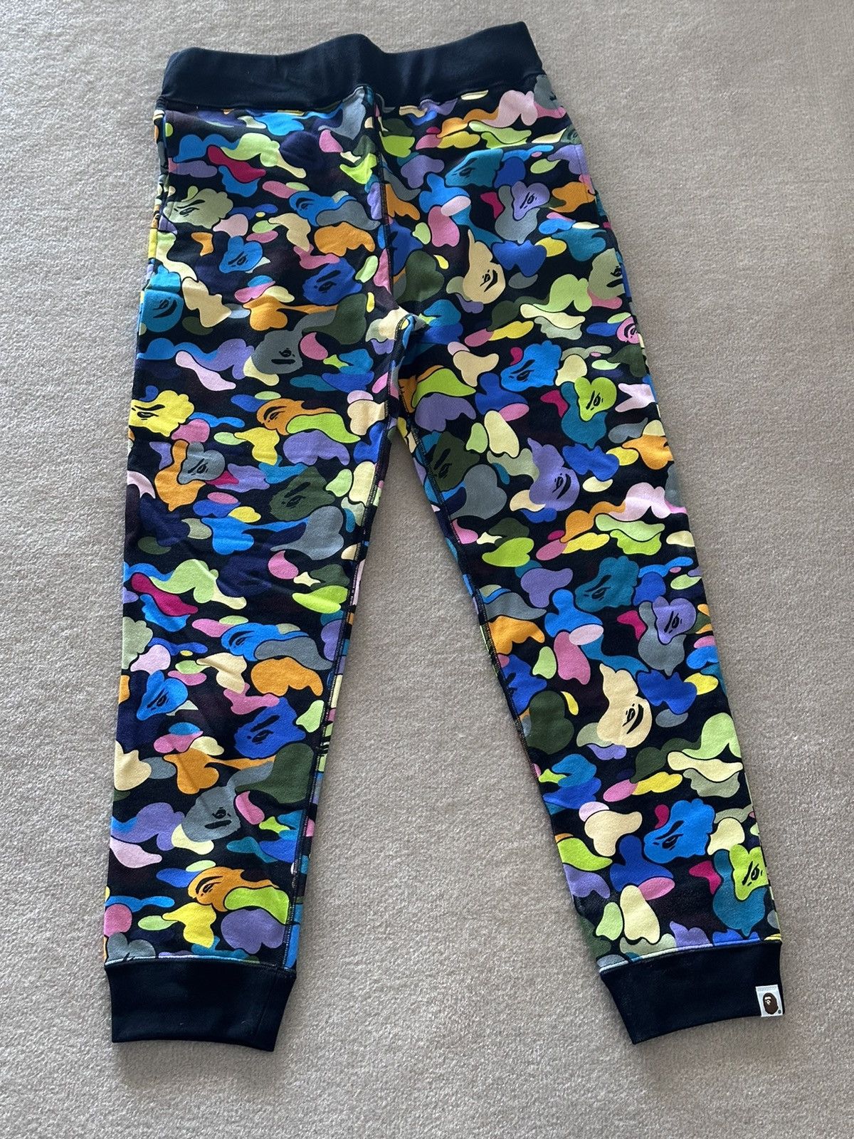 Bape multi camo pants best sale