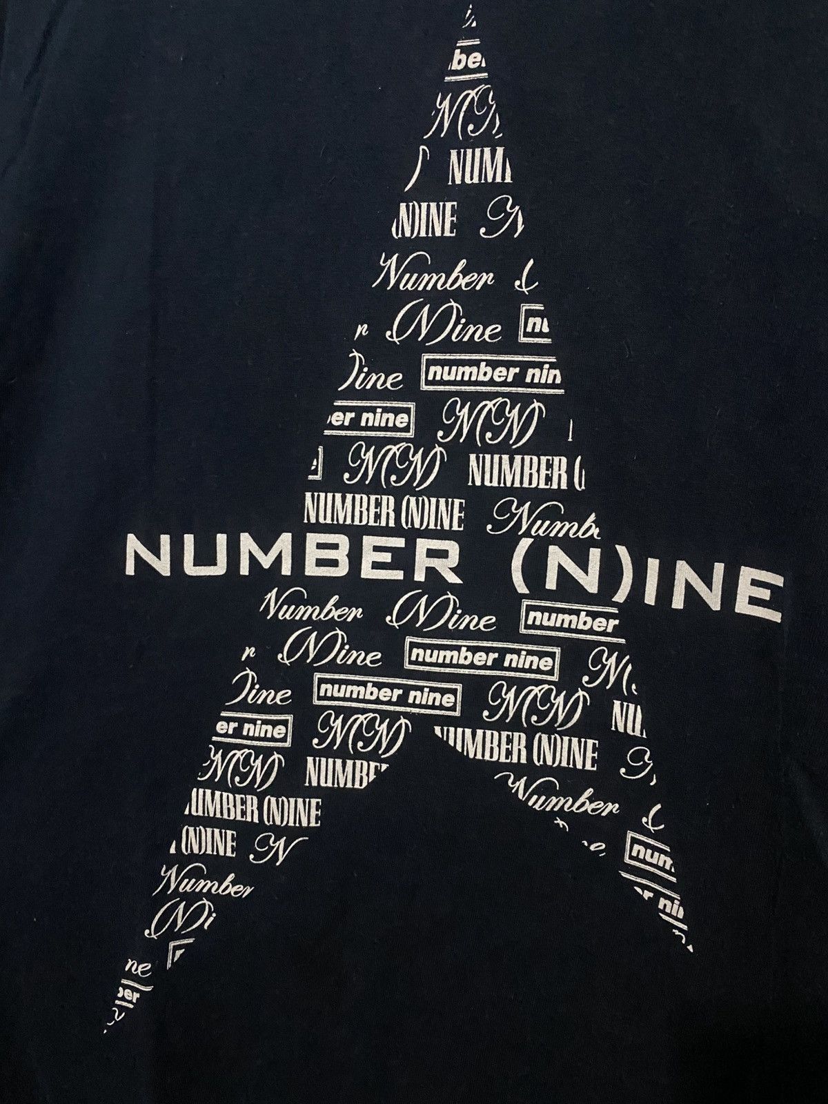 Number (N)ine Number Nine x Marlboro star logo tshirt Size US L / EU 52-54 / 3 - 3 Thumbnail