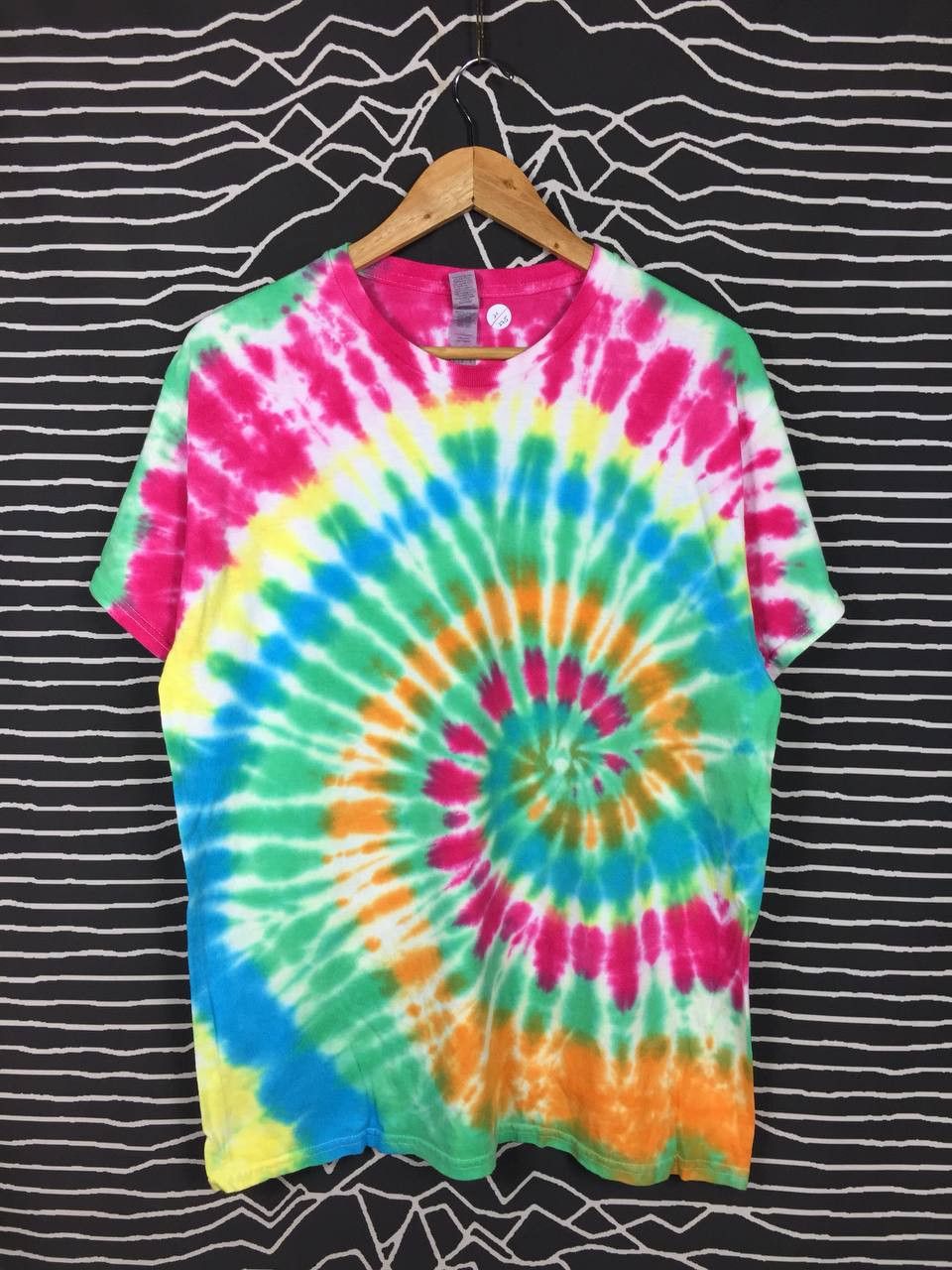 Vintage The Pastel Classic Tie Dye Hippie Tee Size US L / EU 52-54 / 3 - 2 Thumbnail