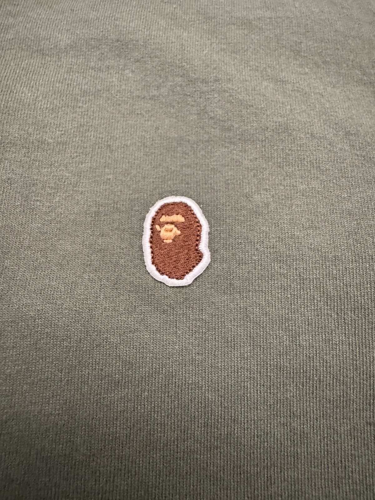 Bape One Point Ape Head L/S Tee Size US XXL / EU 58 / 5 - 4 Thumbnail